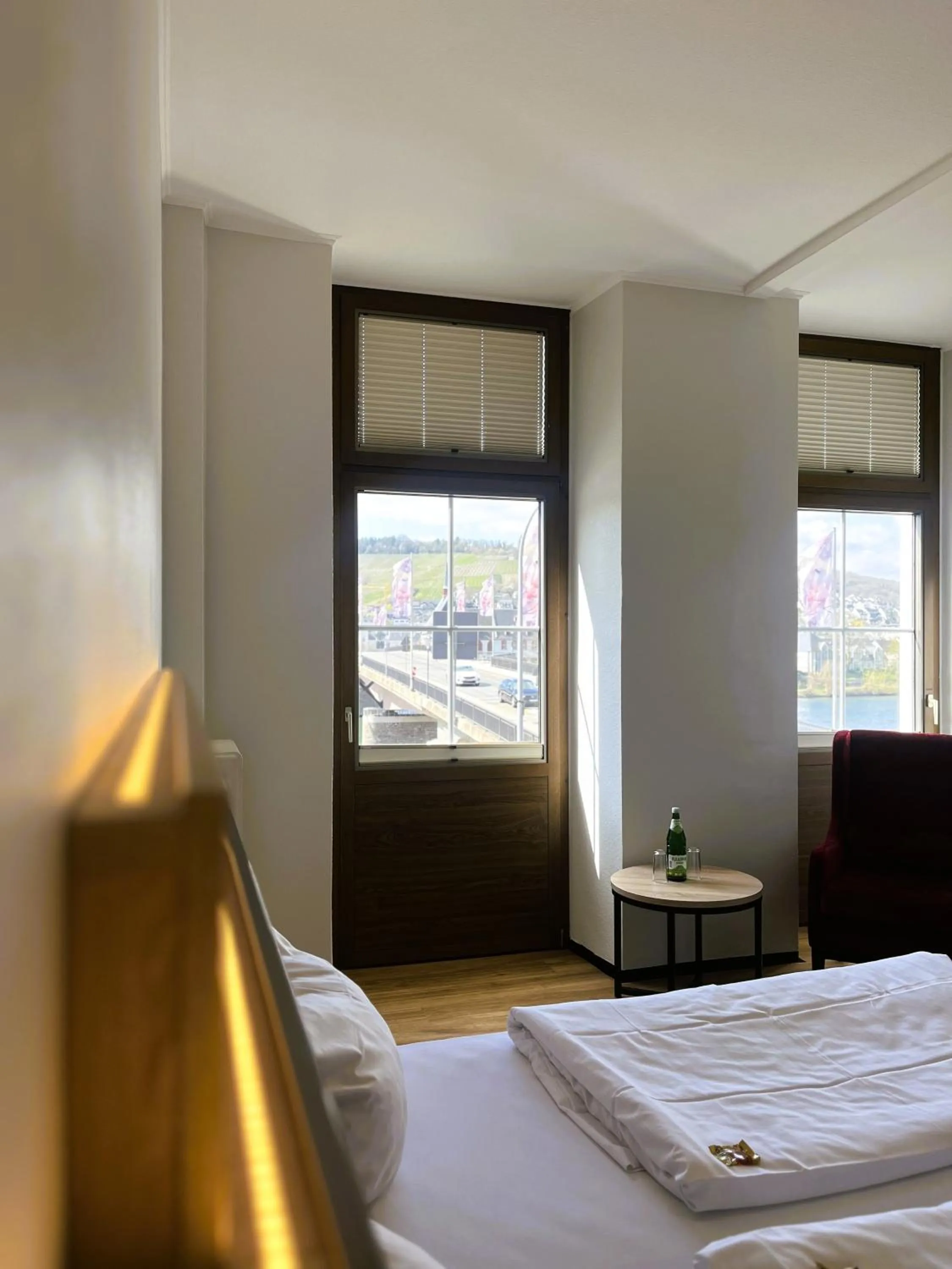 Bed in Moselhotel Römischer Kaiser