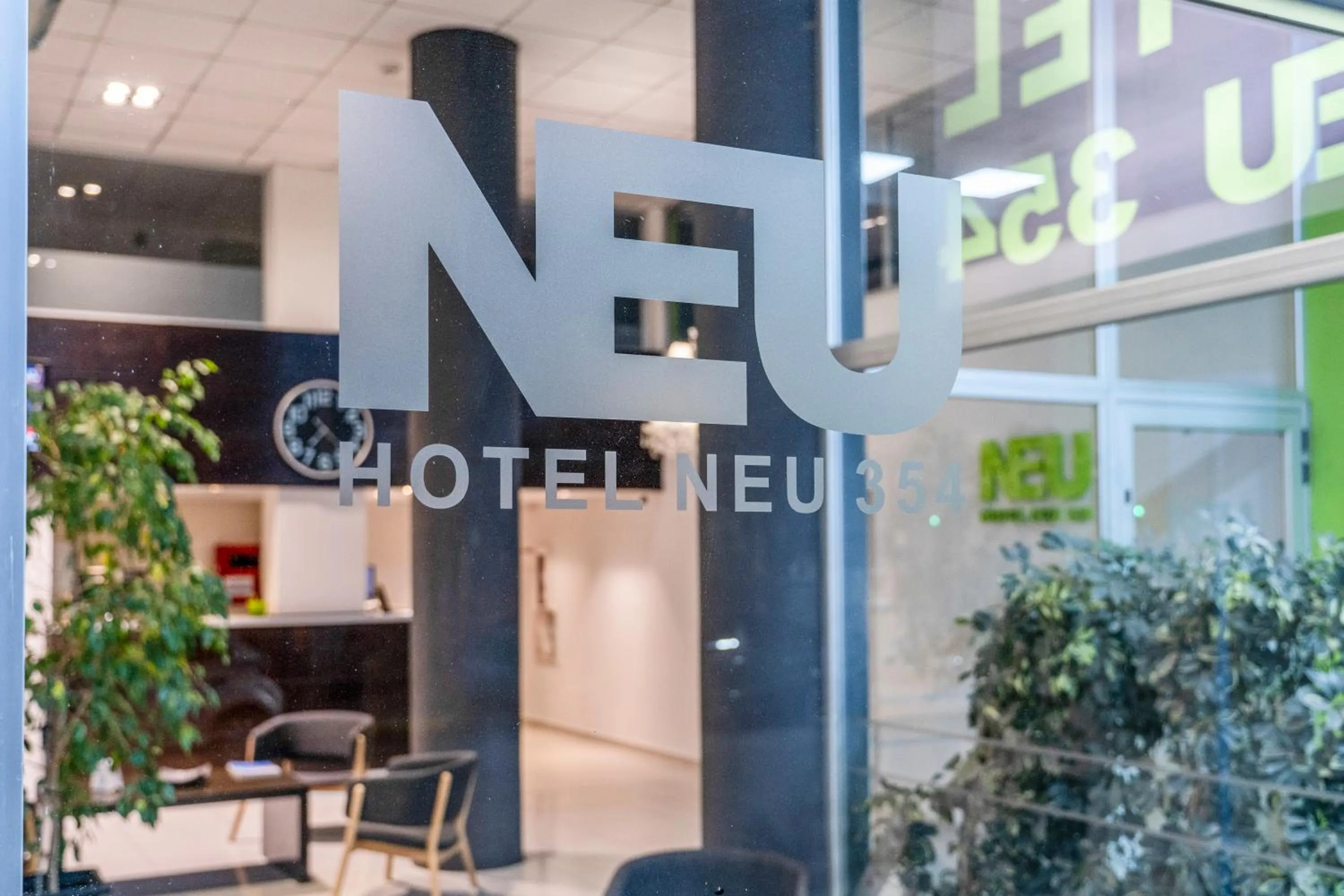 Property logo or sign in Hotel NEU 354