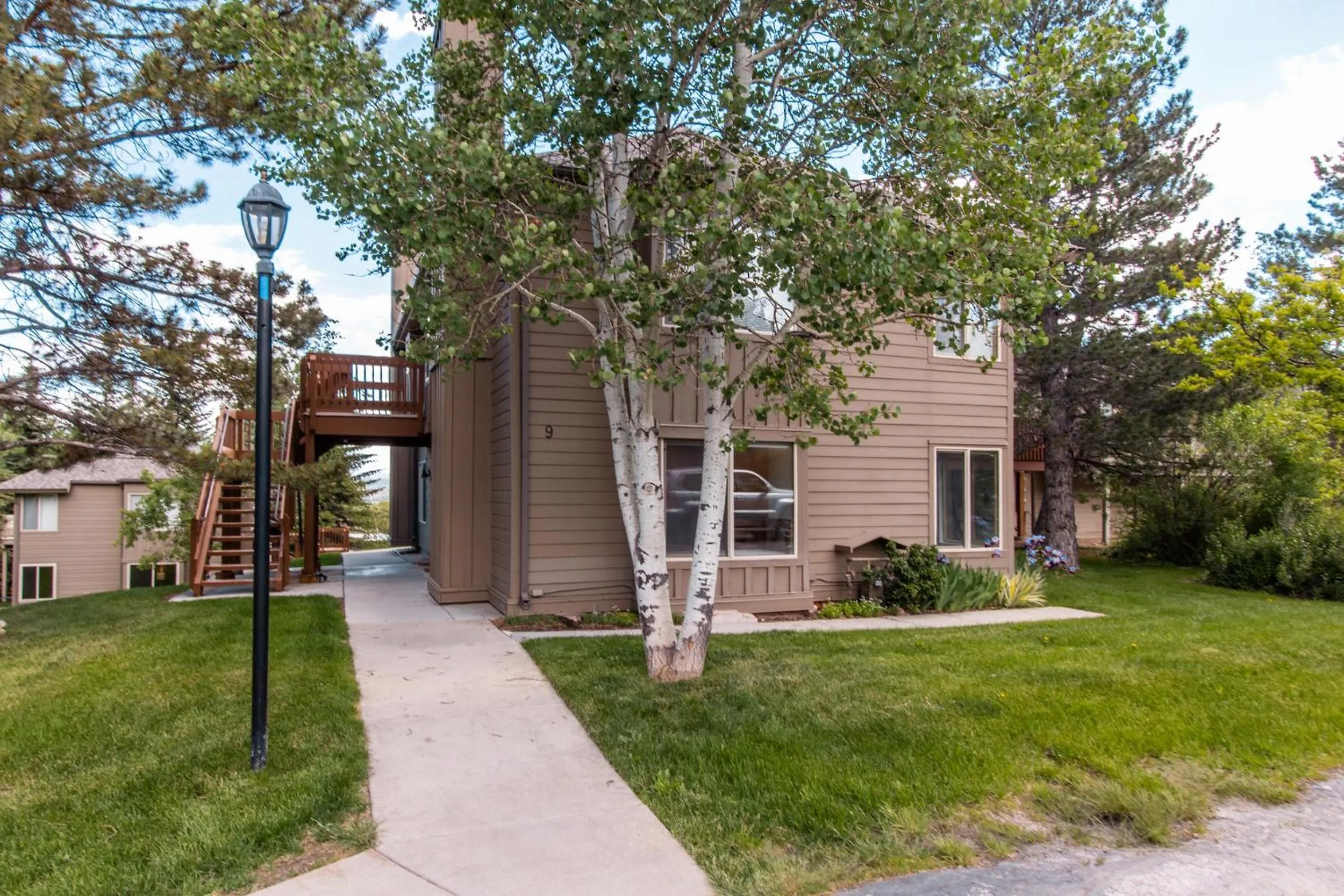 Property building in Hidden Creek by All Seasons Resort Lodging