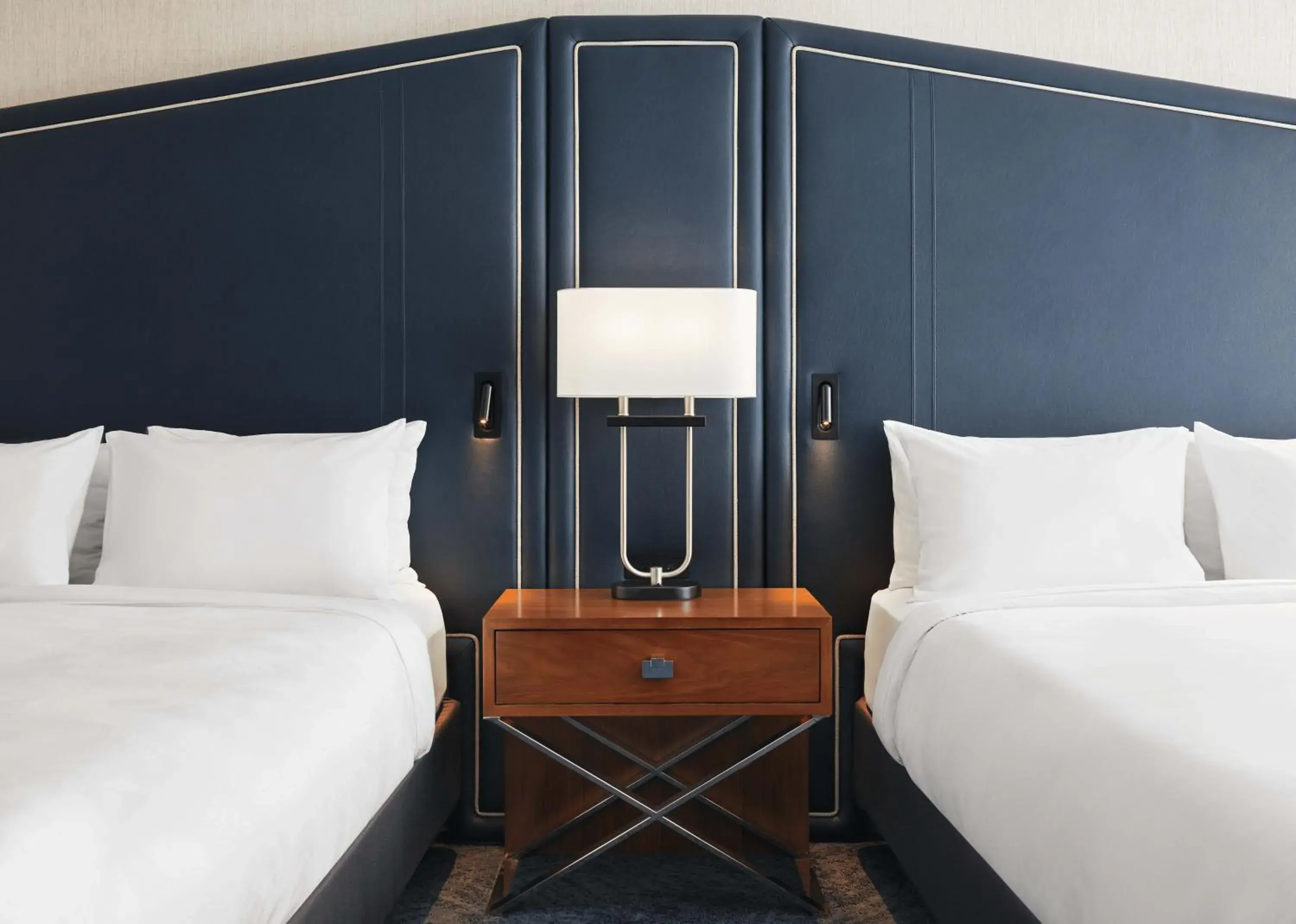 Queen Guest Room with Two Queen Beds in JW Marriott Austin Queen Guest Room with Two Queen Beds in JW Marriott Austin