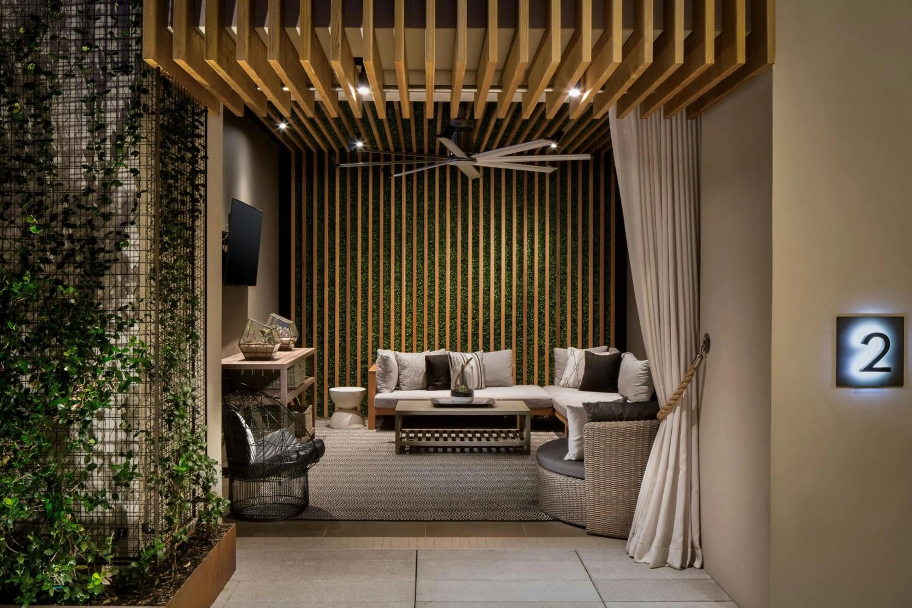 Swimming pool in JW Marriott Austin