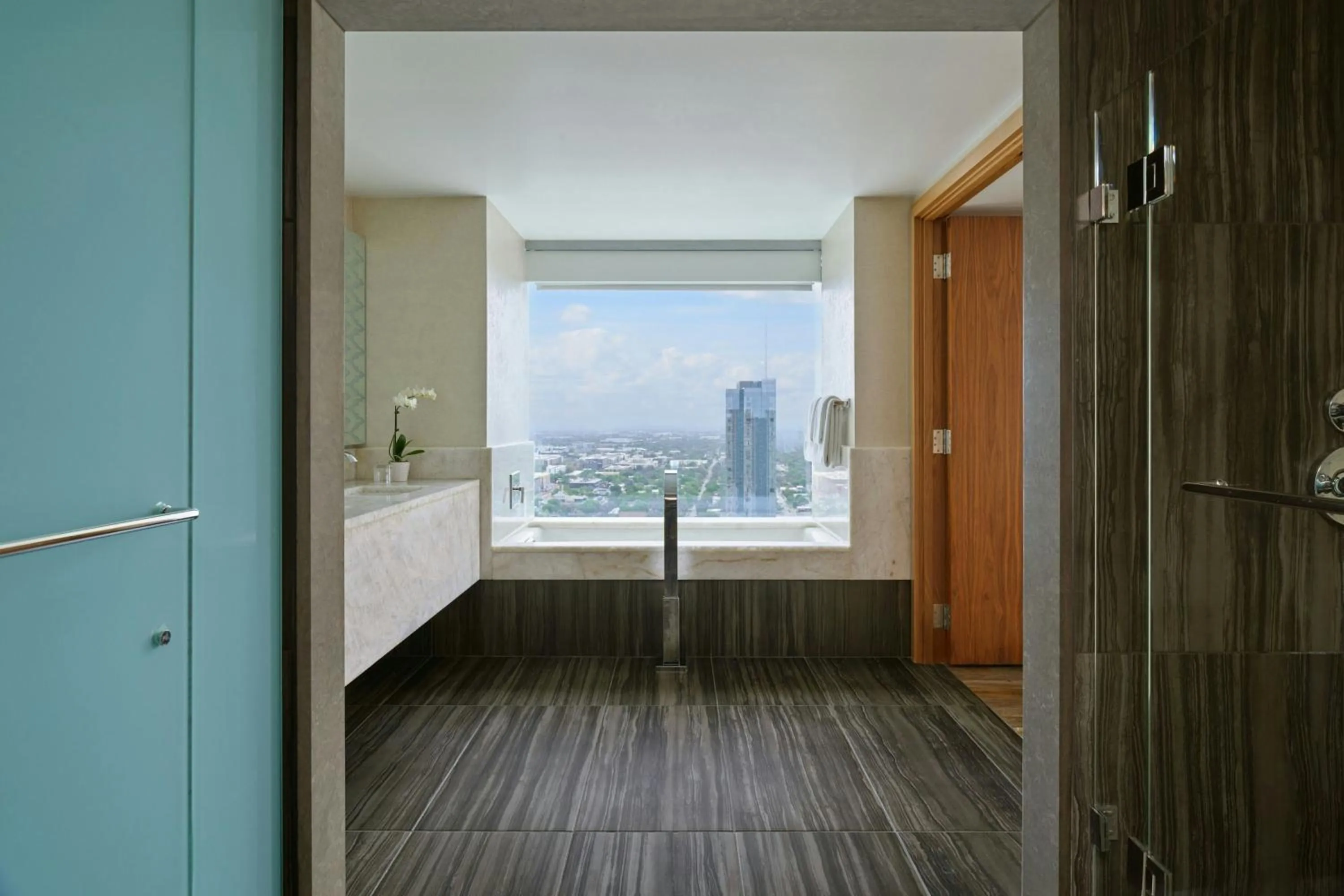 Bathroom in JW Marriott Austin