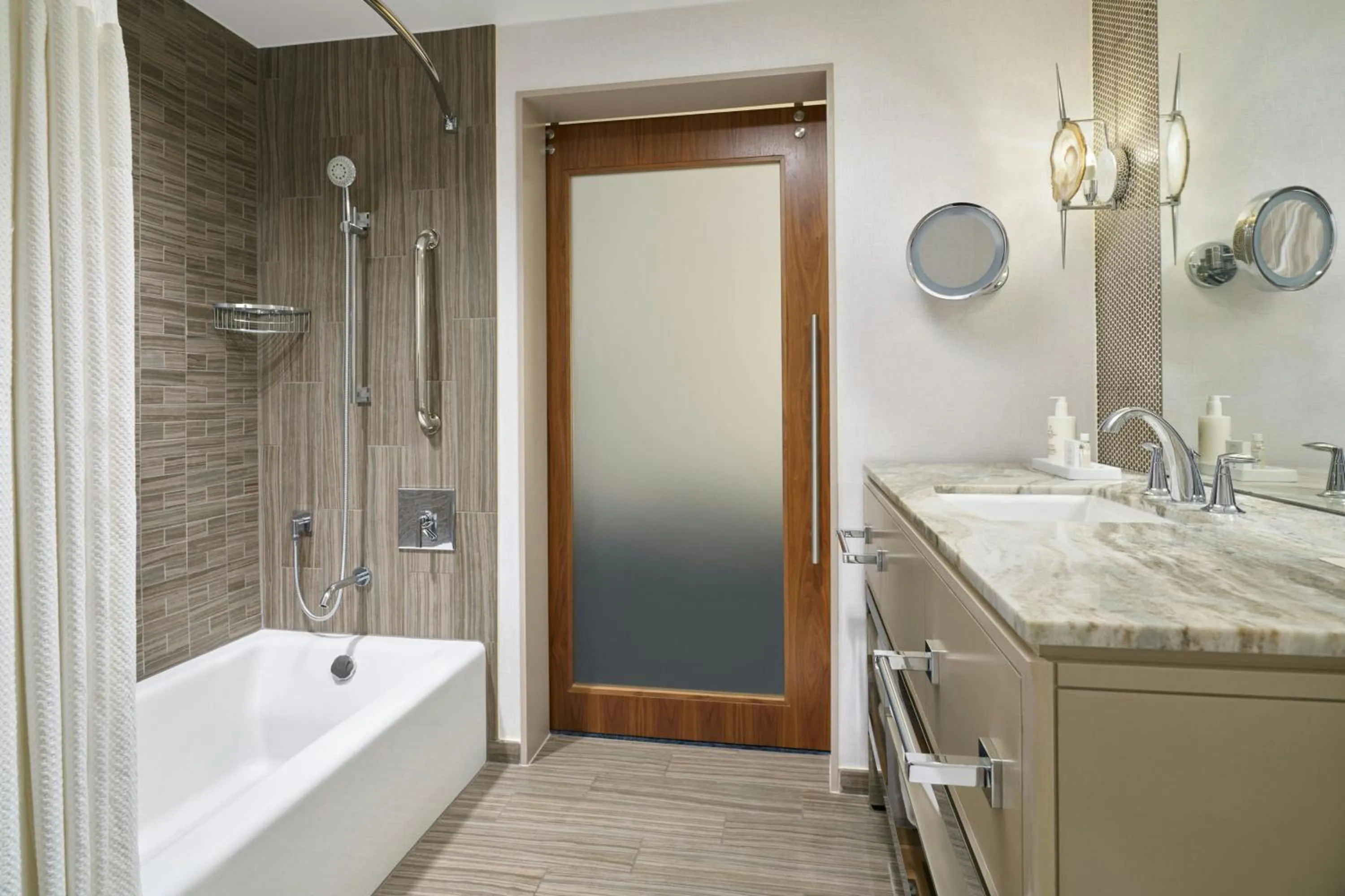 Bathroom in JW Marriott Austin