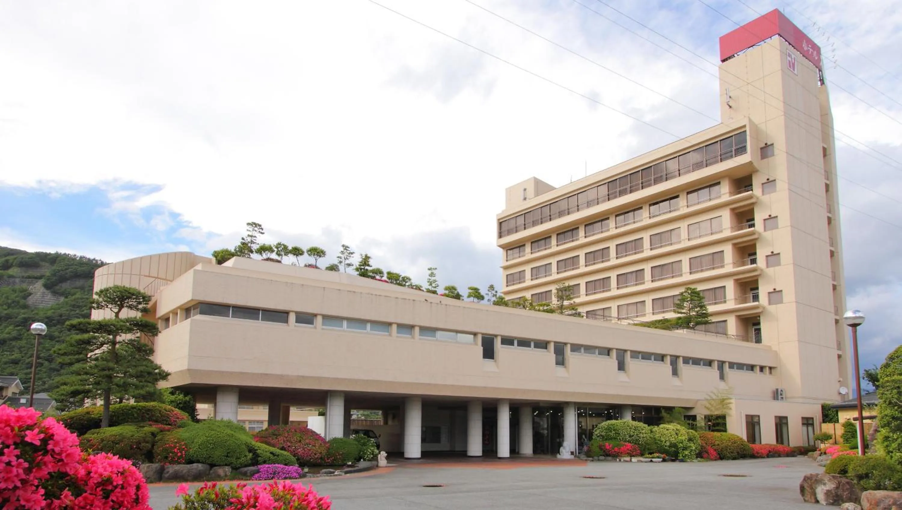 Facade/entrance in Hotel Hana Isawa