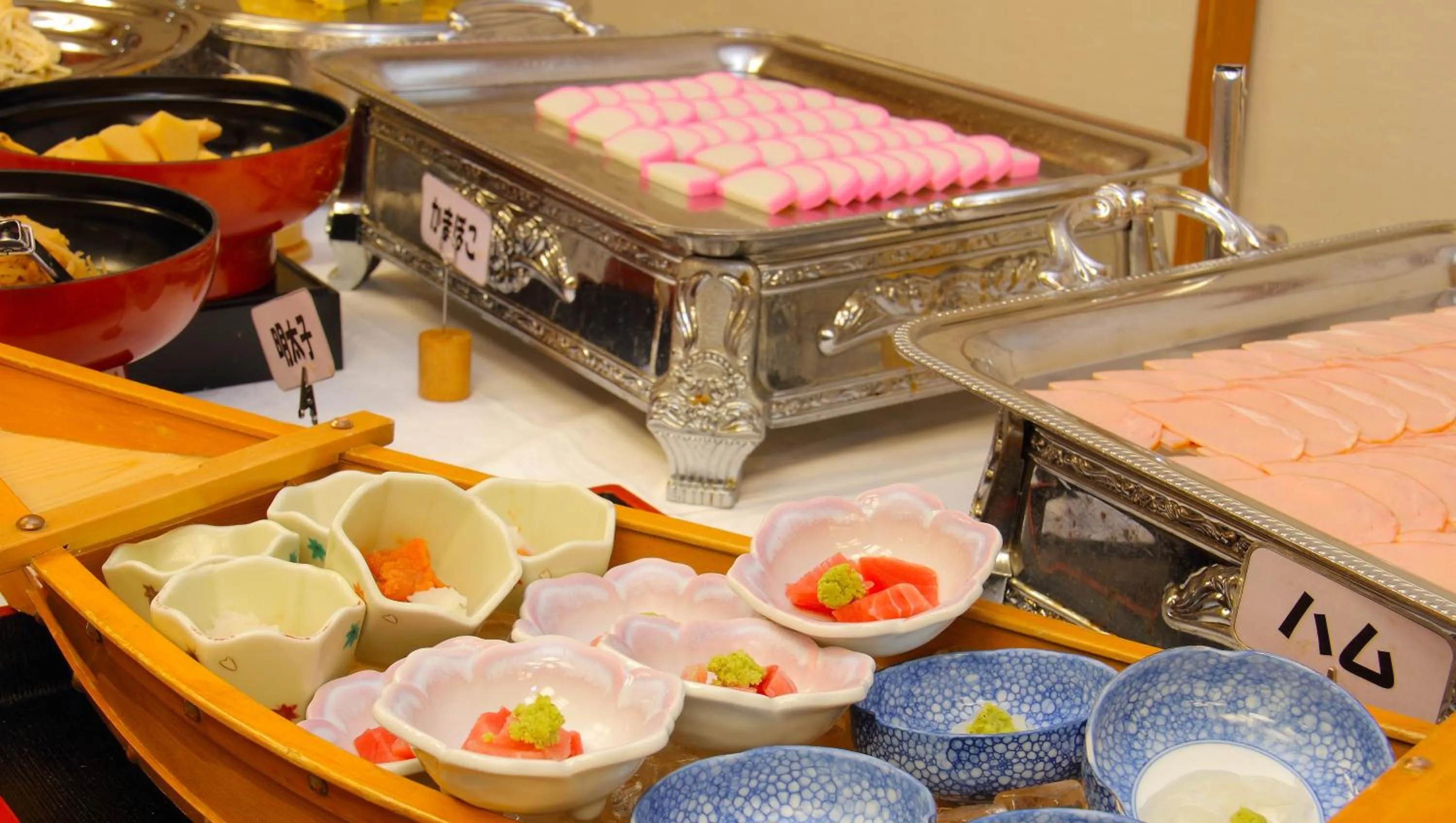 Food close-up in Hotel Hana Isawa