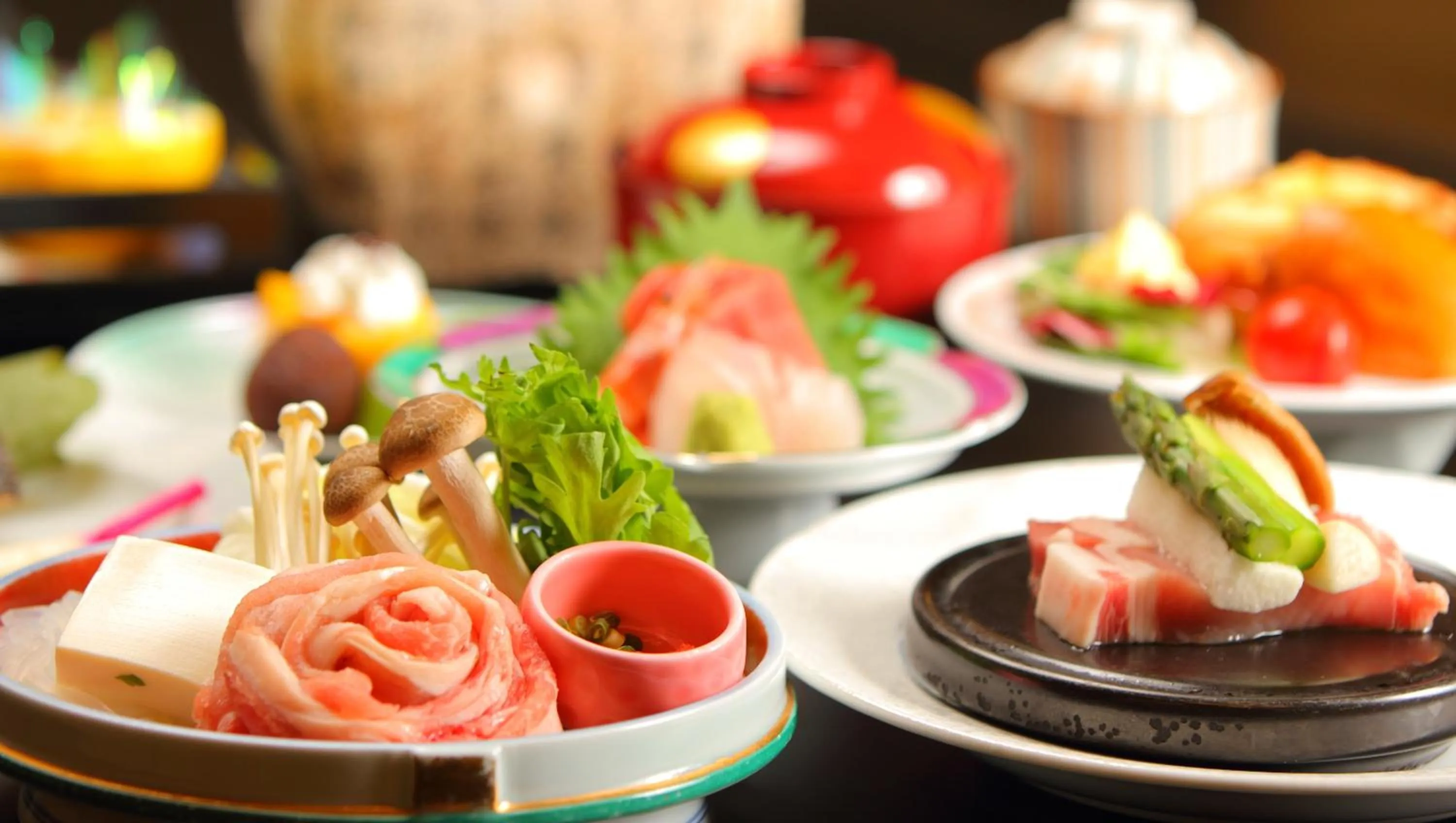 Food close-up in Hotel Hana Isawa