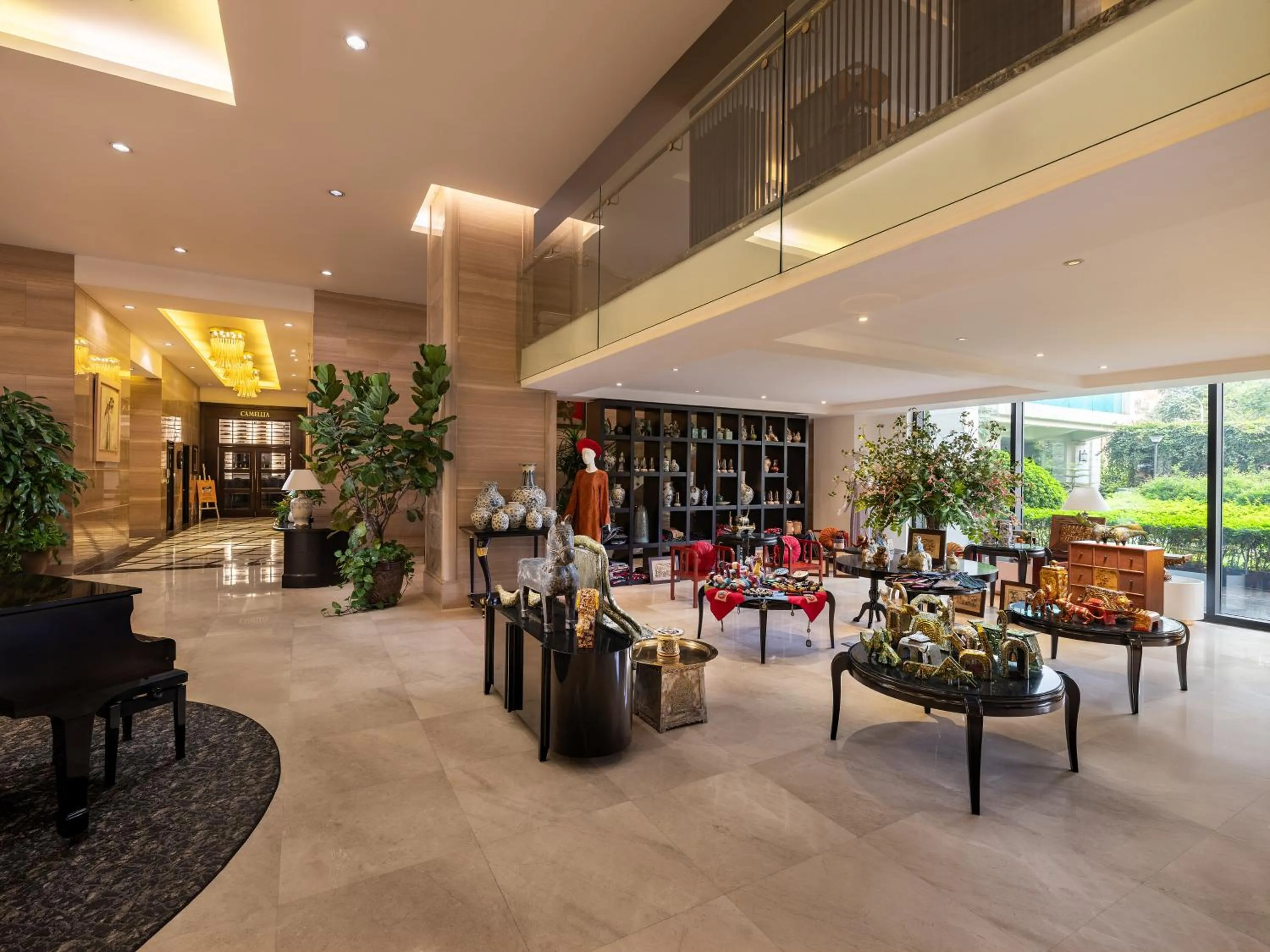 Library in Elegant Suites Westlake