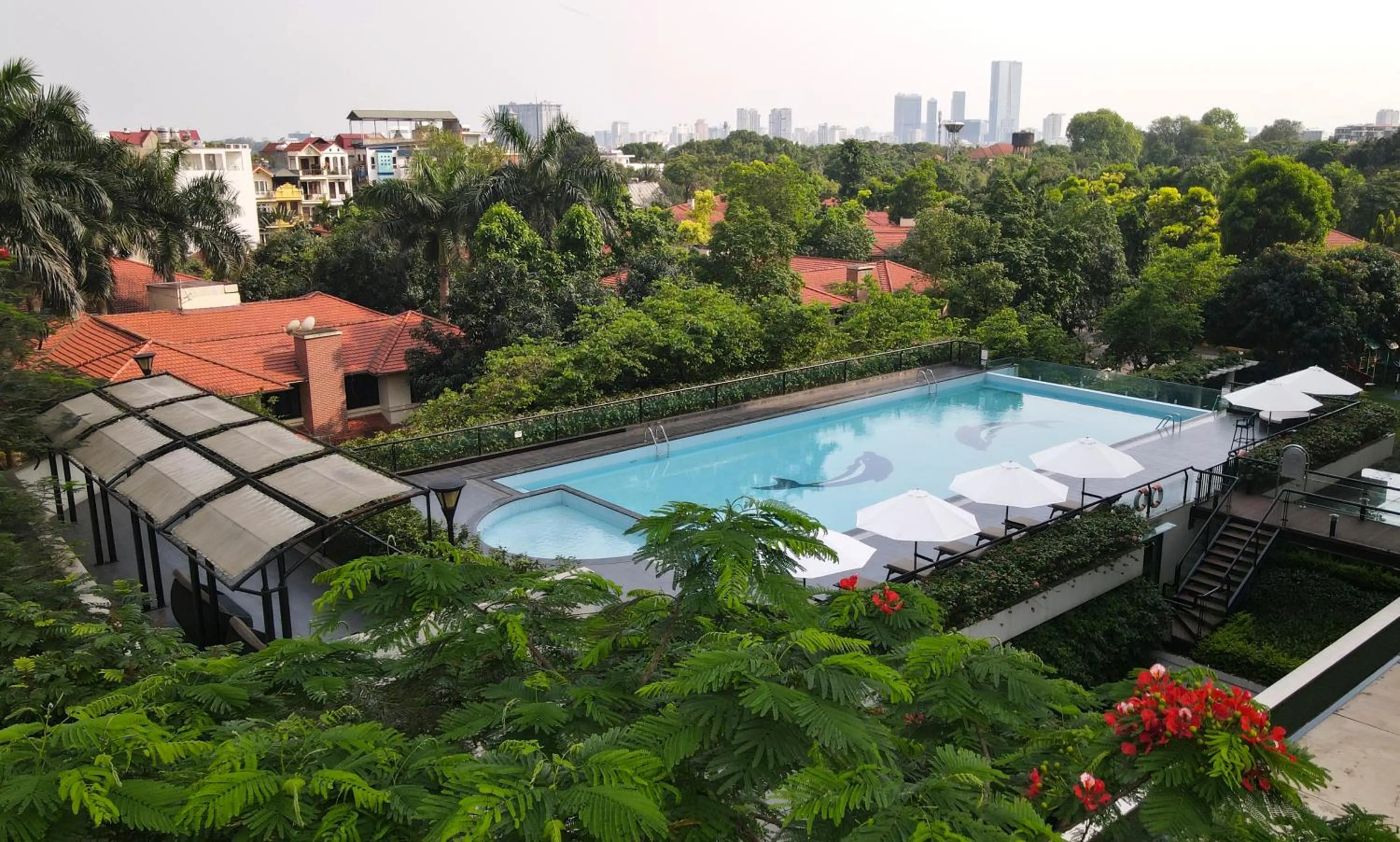 Property building in Elegant Suites Westlake