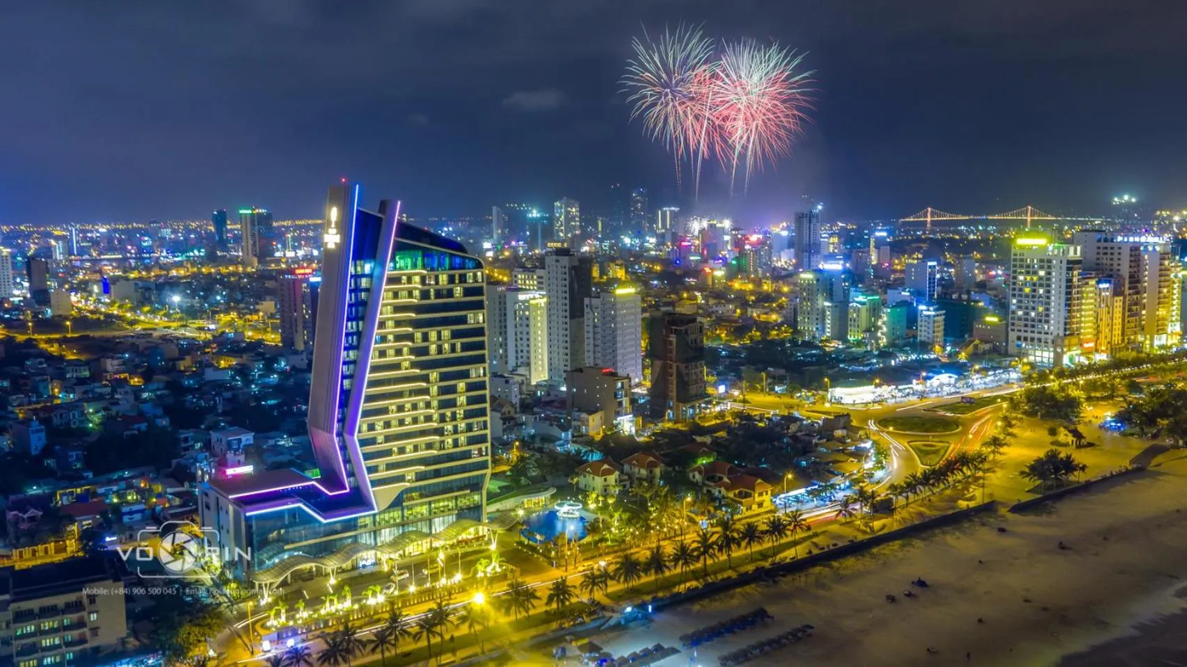 Night in Grand Tourane Hotel Da Nang