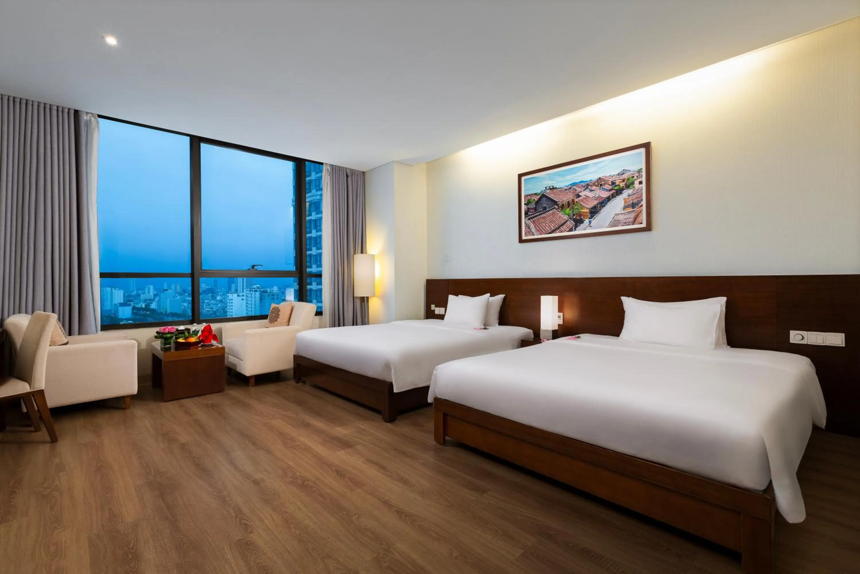 Bedroom, Bed in Grand Tourane Hotel Da Nang