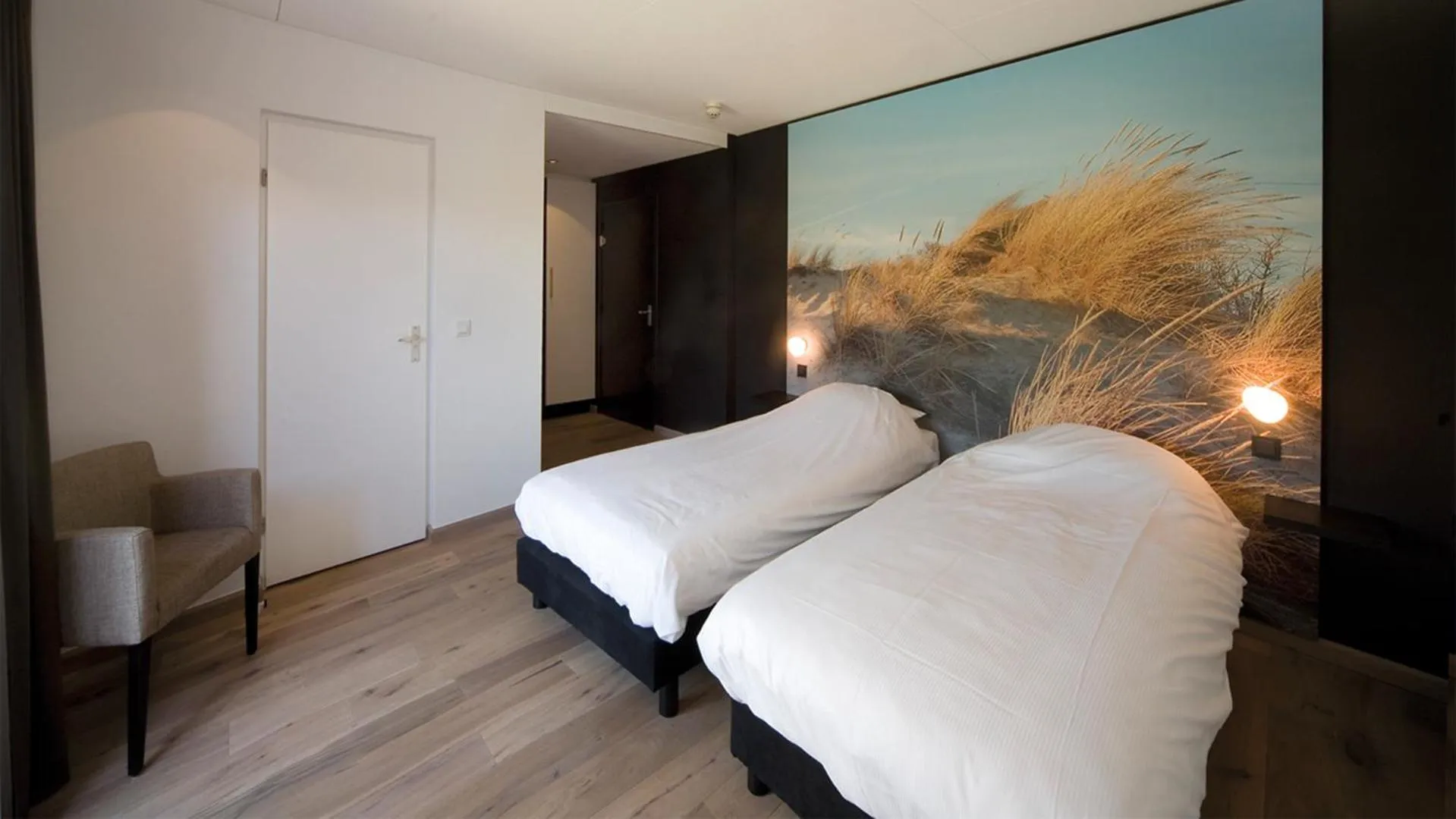 Bedroom, Bed in Fletcher Landgoedhotel Renesse