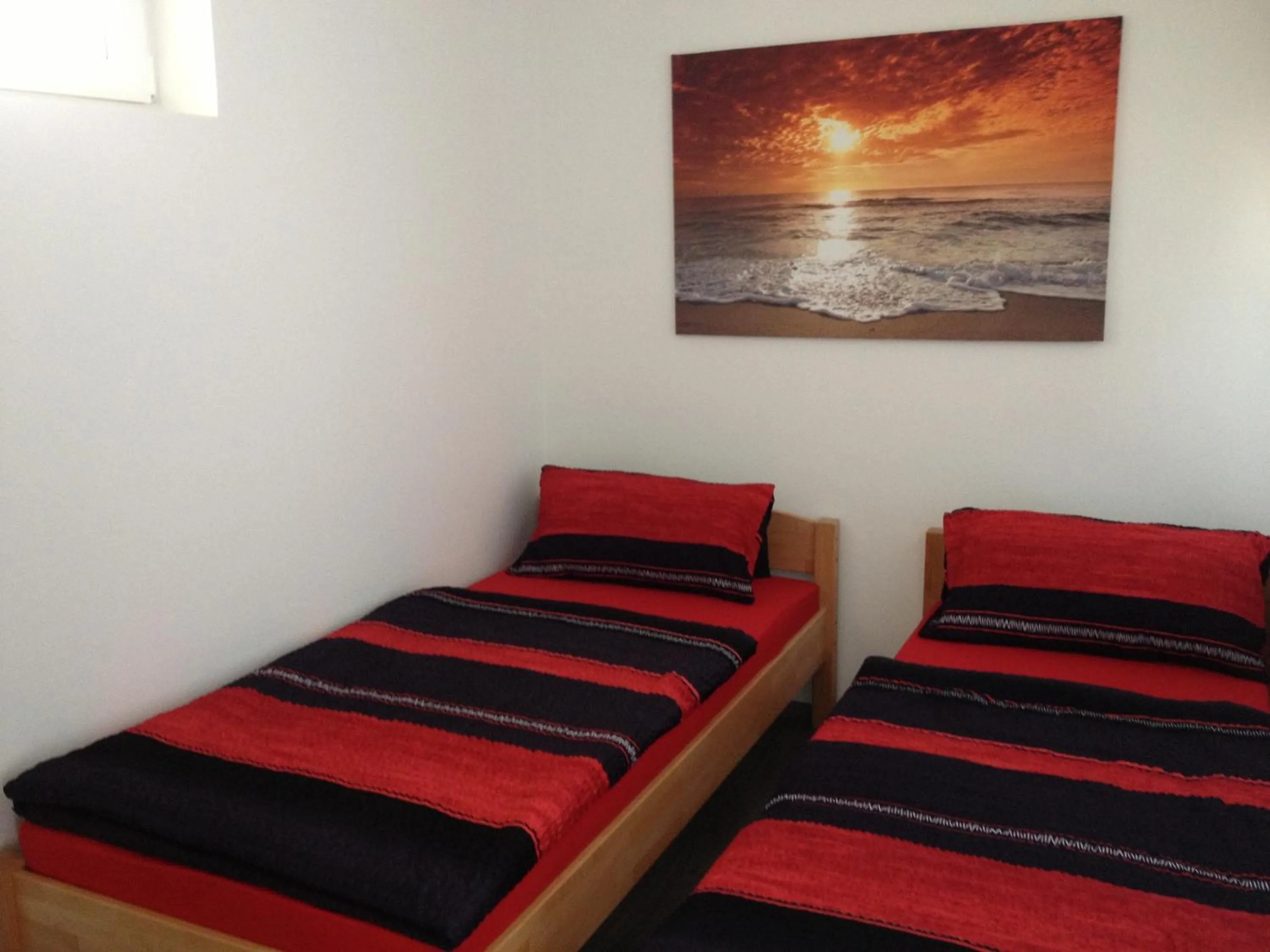 Bedroom, Bed in Pension am See
