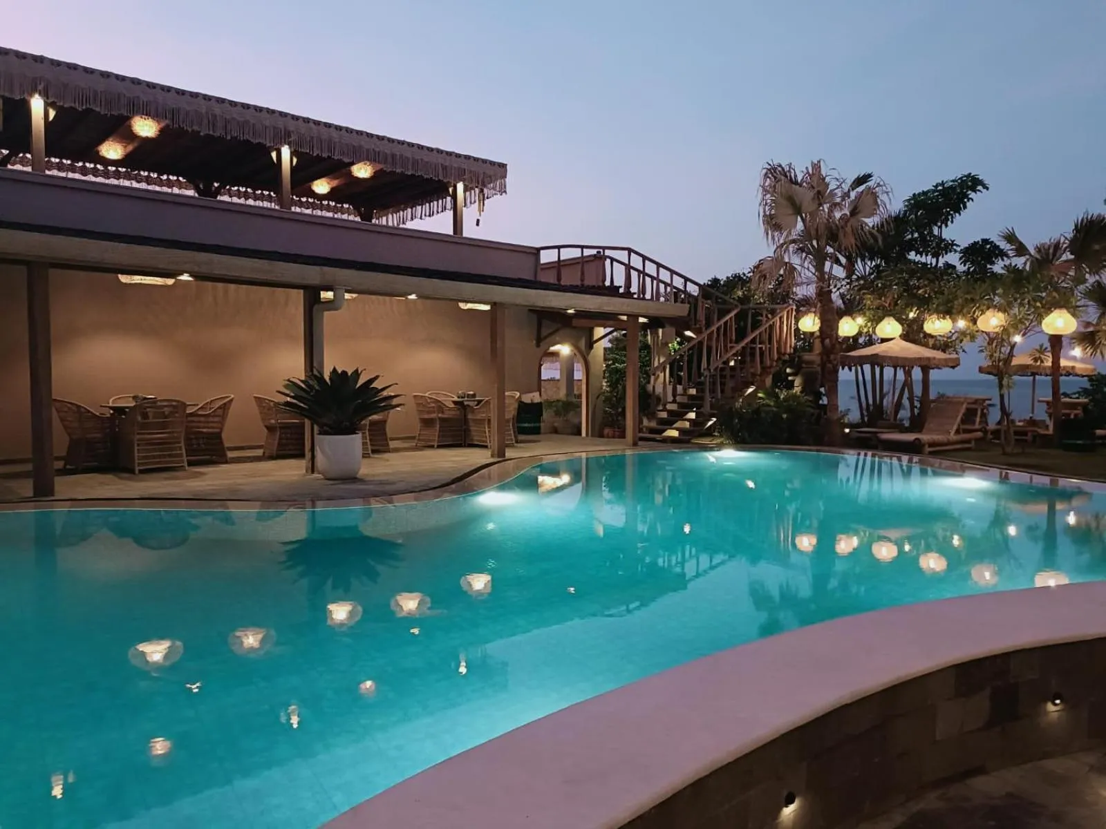 Swimming pool in Villa Suerte