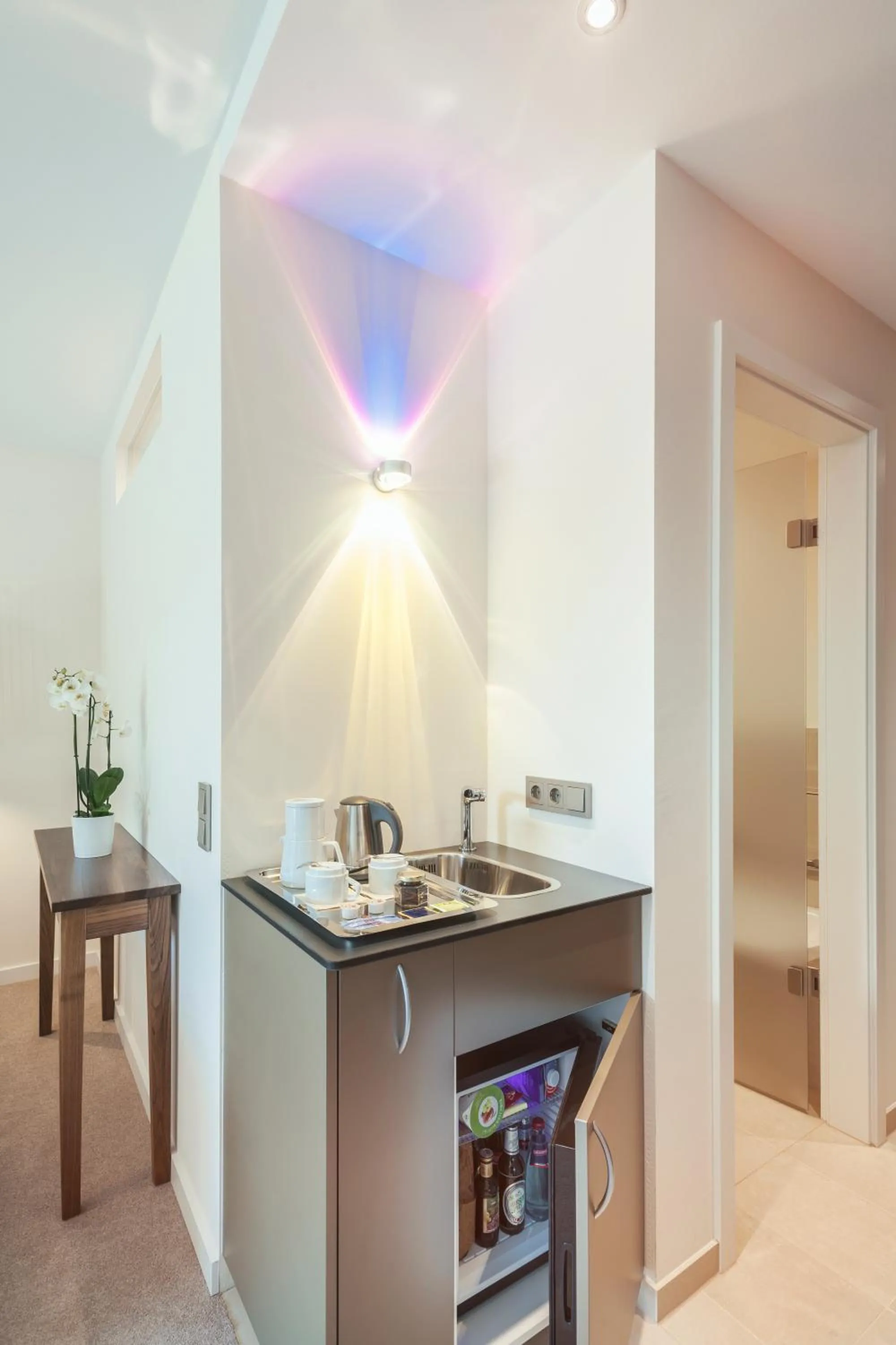 Coffee/tea facilities in Hotel Traube Revital