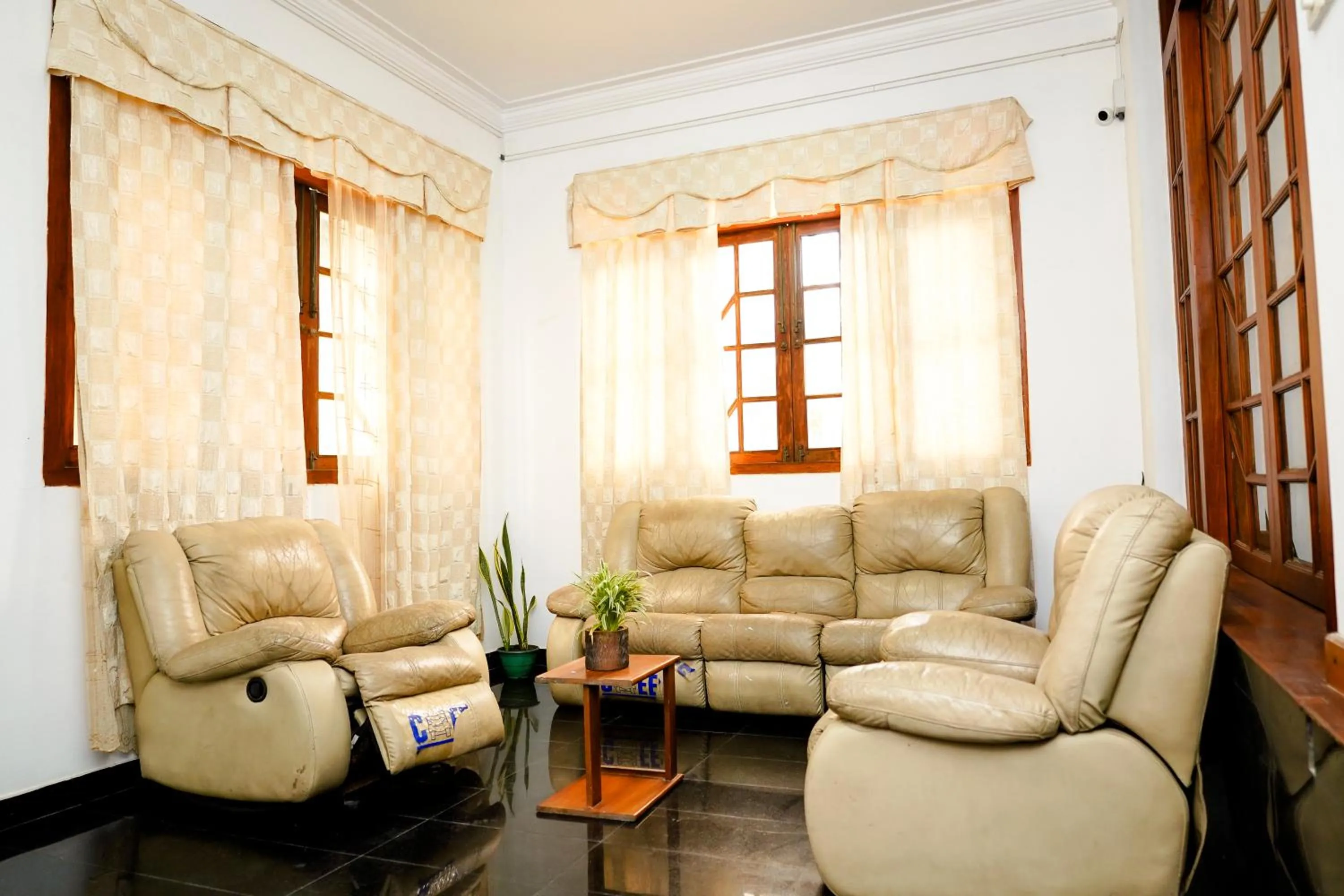 Seating area in The Anam Hotel - Wellawatte