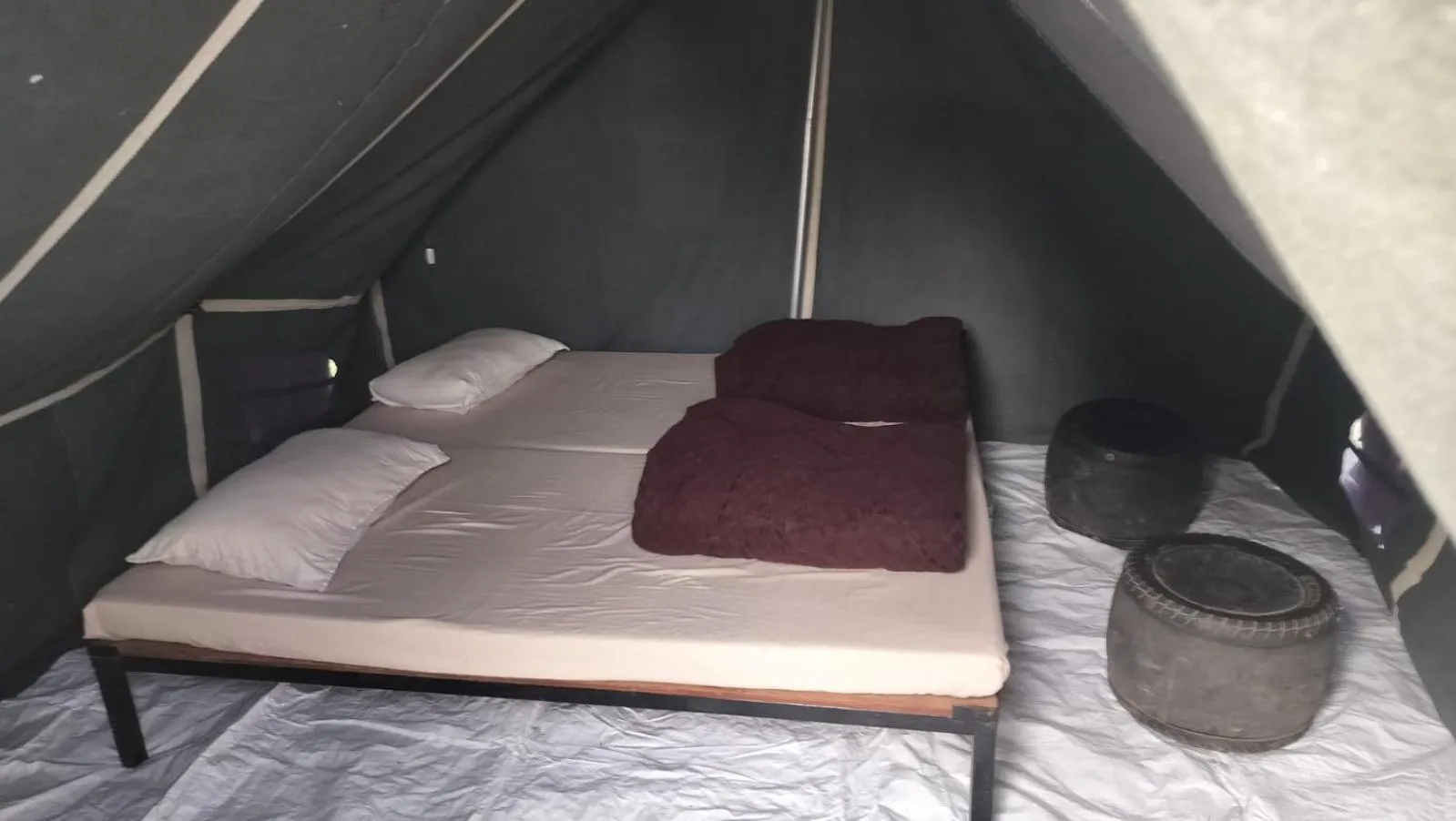 Bed in Gramya Resort