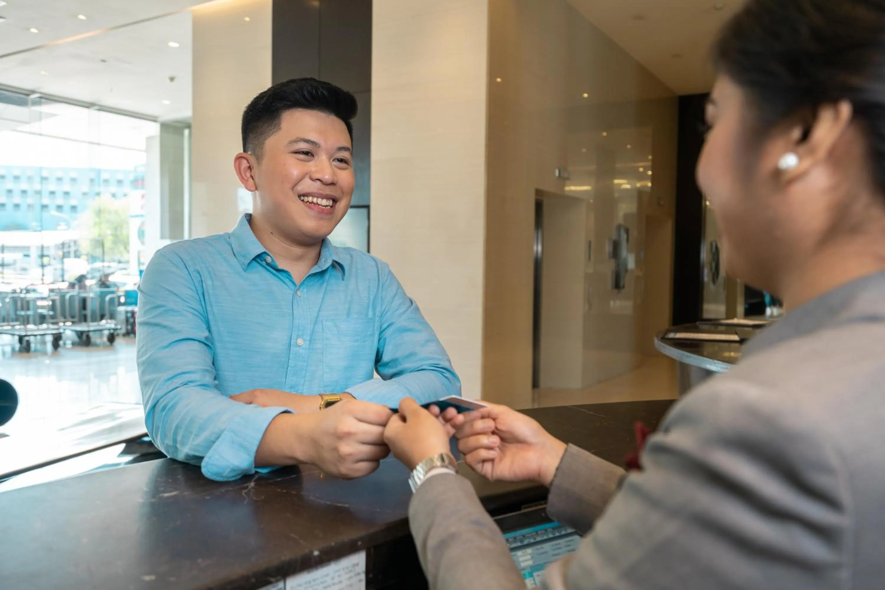 Lobby or reception in Bayfront Hotel Cebu North Reclamation