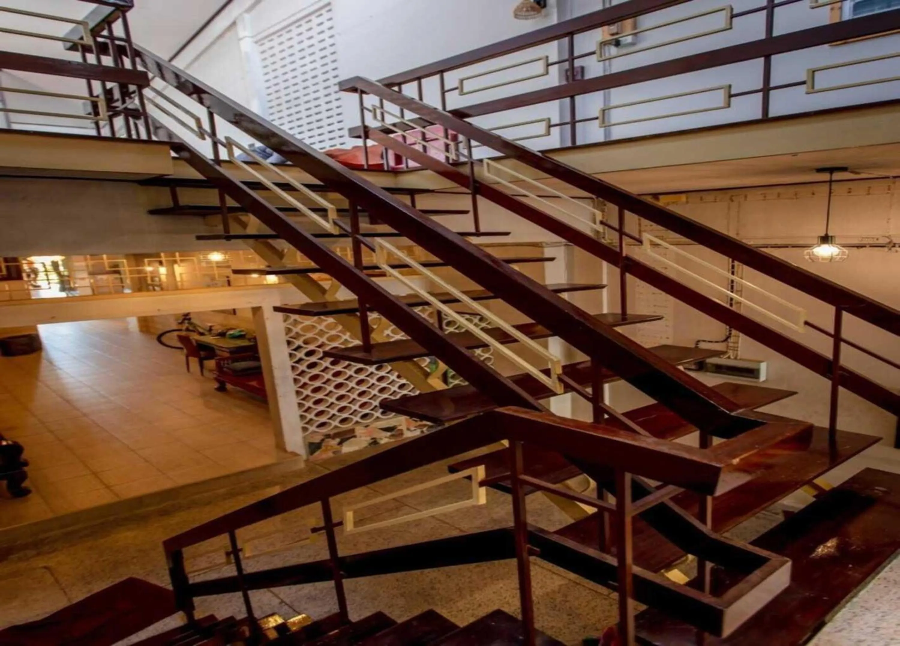 Lobby or reception in OYO 75469 Baan Kong Hostel