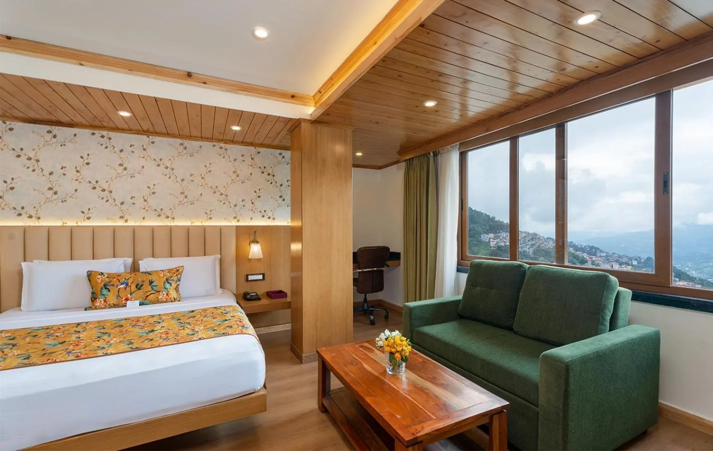 Bed in Summit Grand Resort & Spa