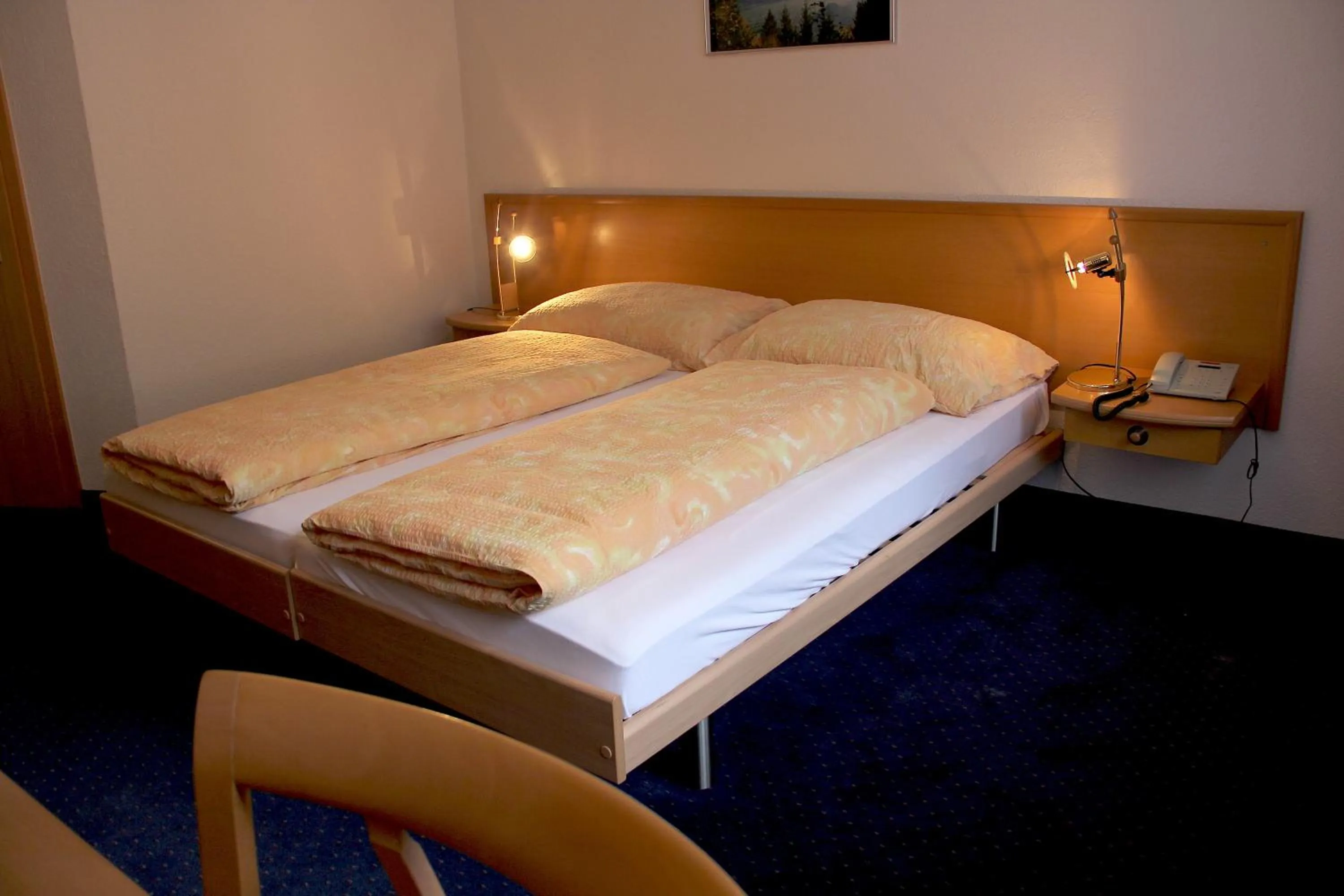 Bedroom, Bed in Hotel Eigerblick