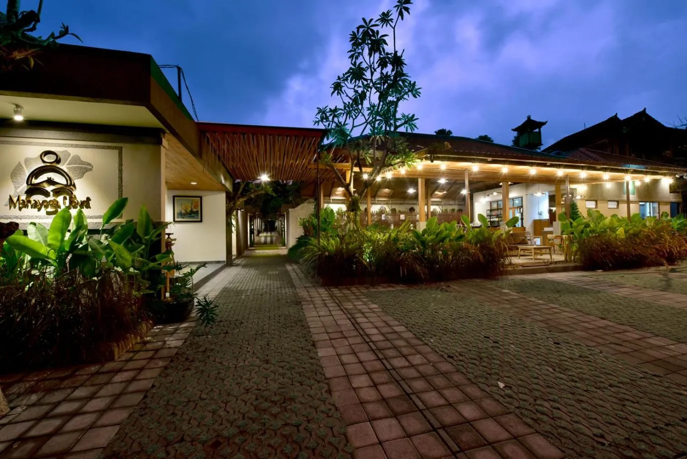 Property building in Mahayoga Ubud Private Pool Villa Spa And Resto