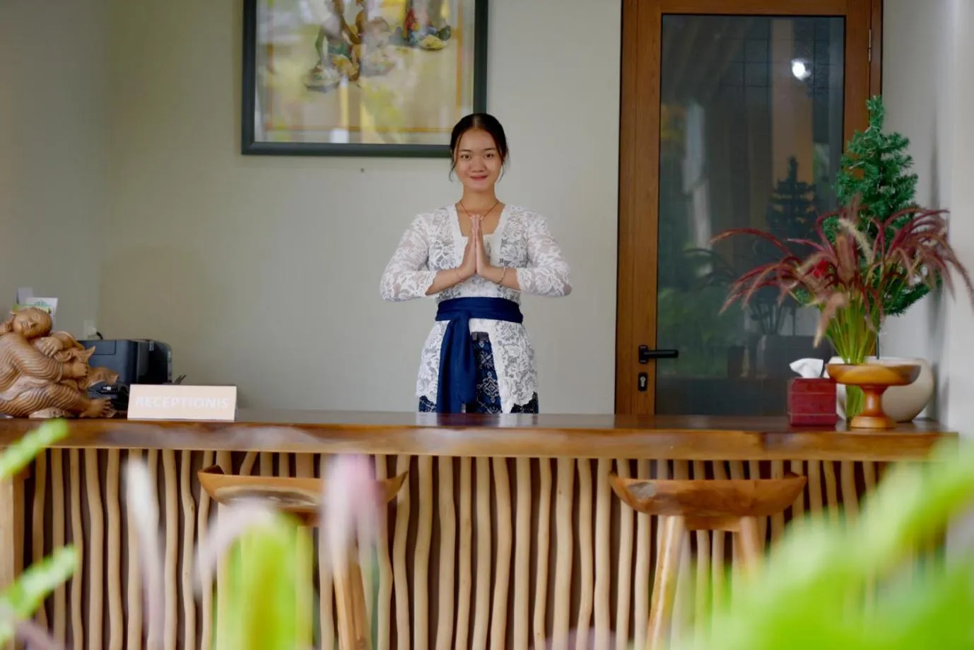 Staff in Mahayoga Ubud Private Pool Villa Spa And Resto