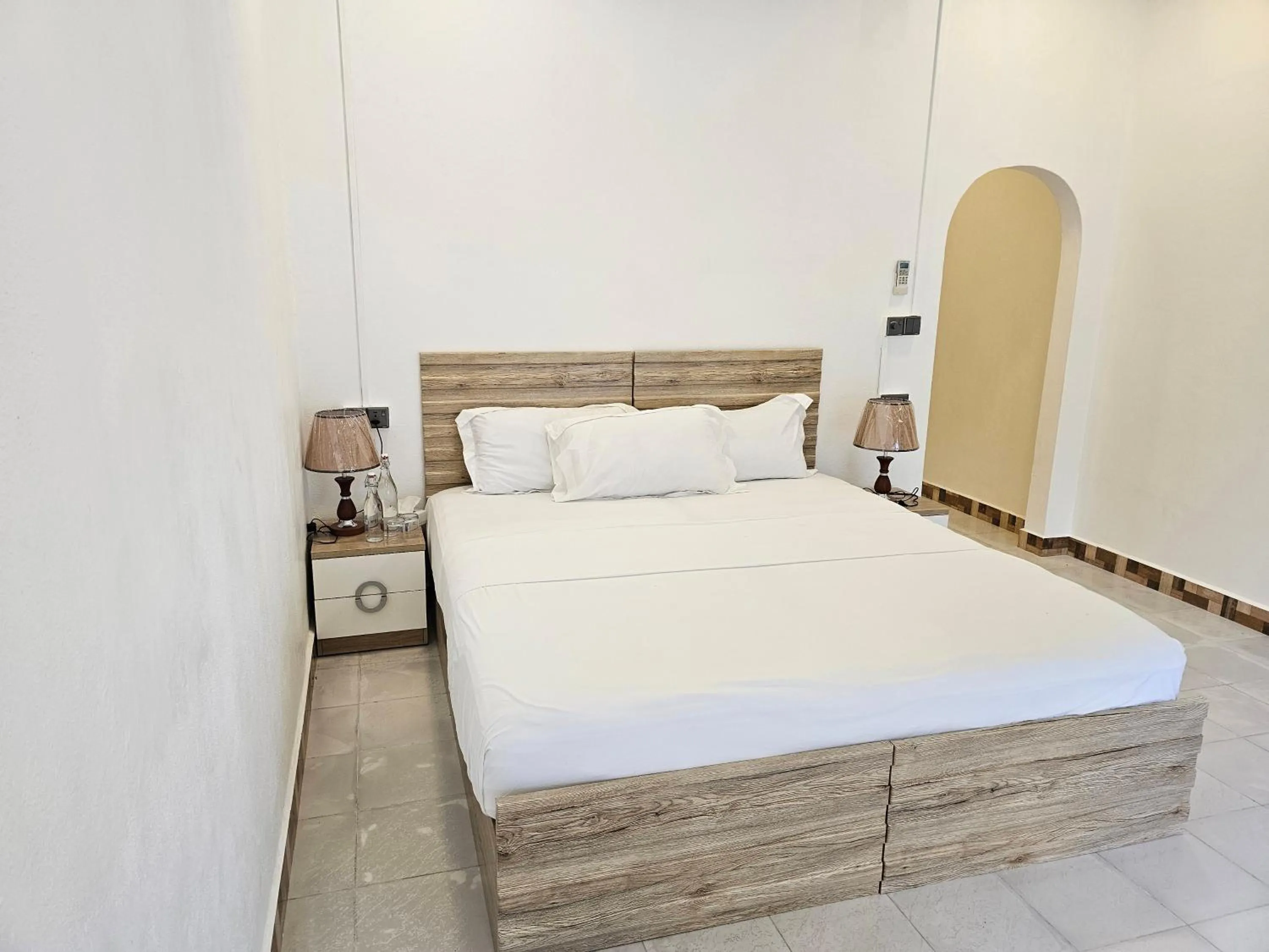 Bed in Island Luxury Fehendhoo