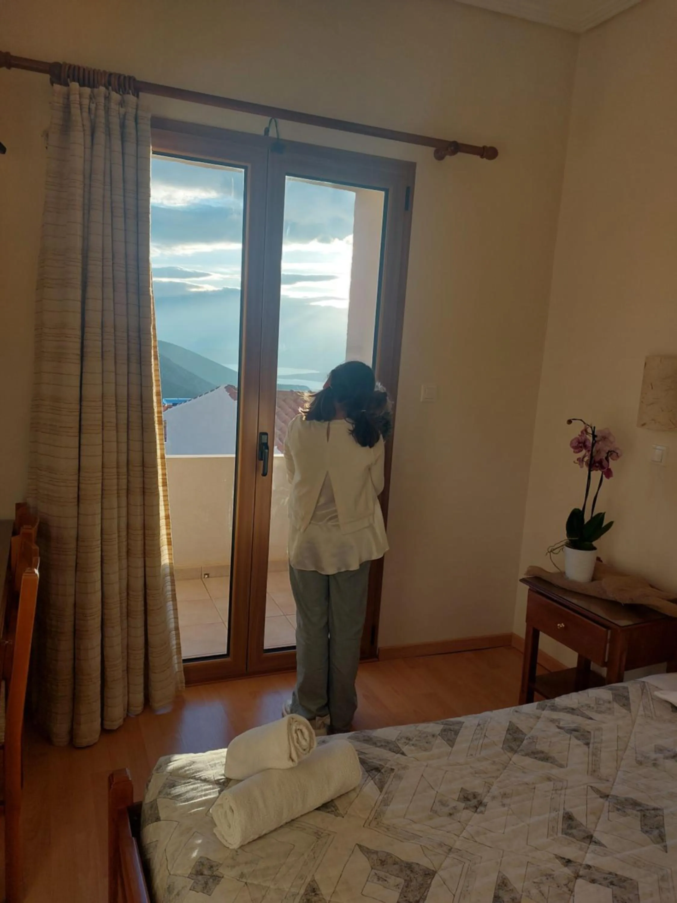 Bedroom, Bed in THOLOS HOTEL