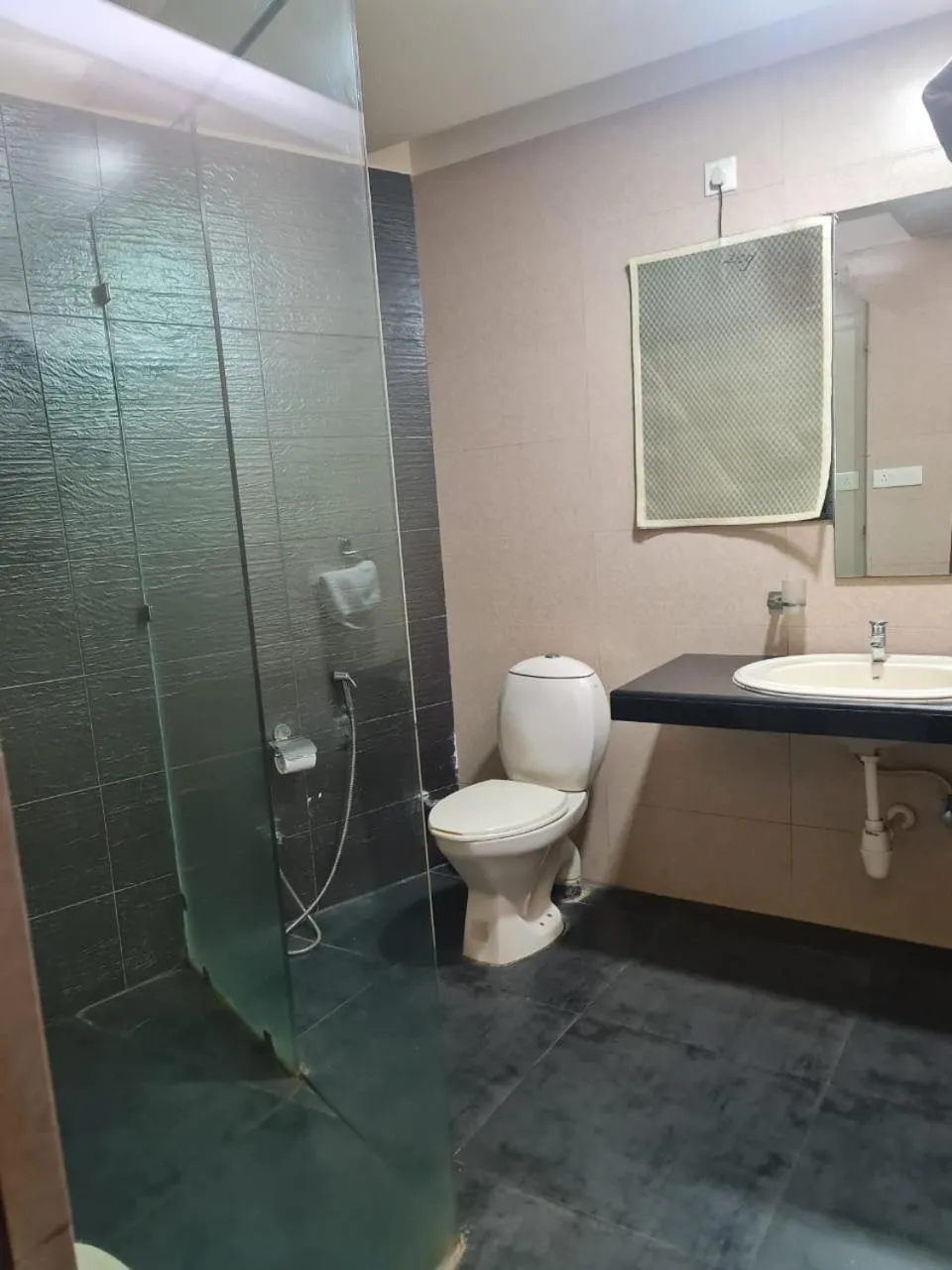 Toilet in VITS Select Grand Inn, Ratnagiri