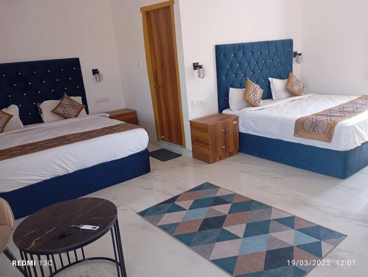 Bed in Wild Planet Corbett Hotel and Resort