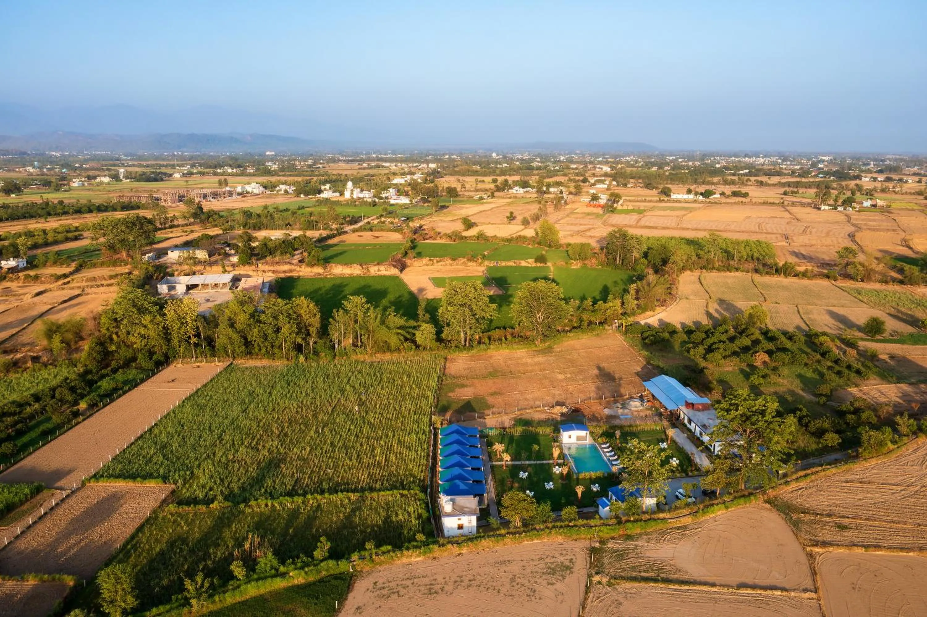 Bird's eye view in Wild Planet Corbett Hotel and Resort