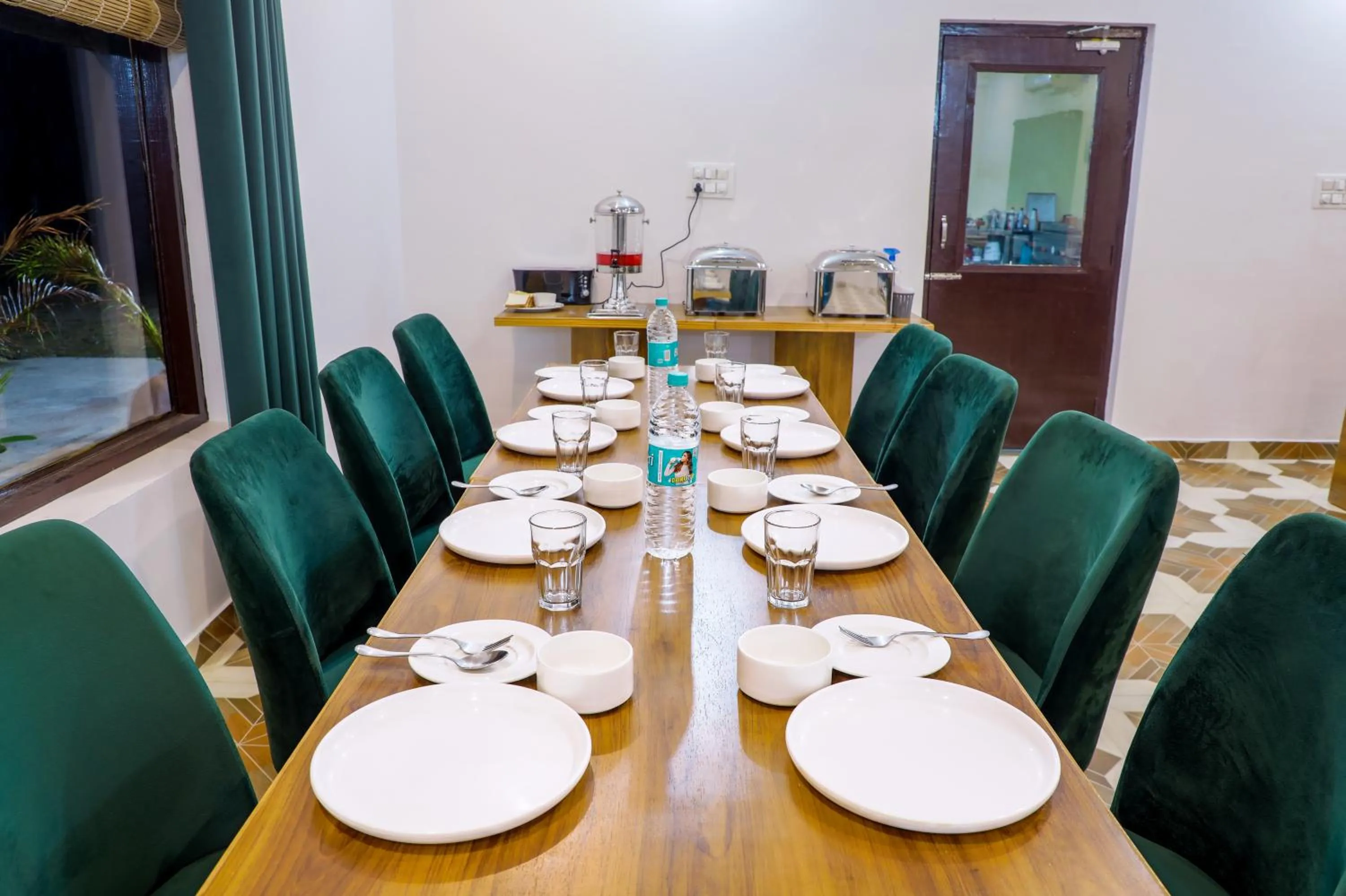 Dining area in Wild Planet Corbett Hotel and Resort