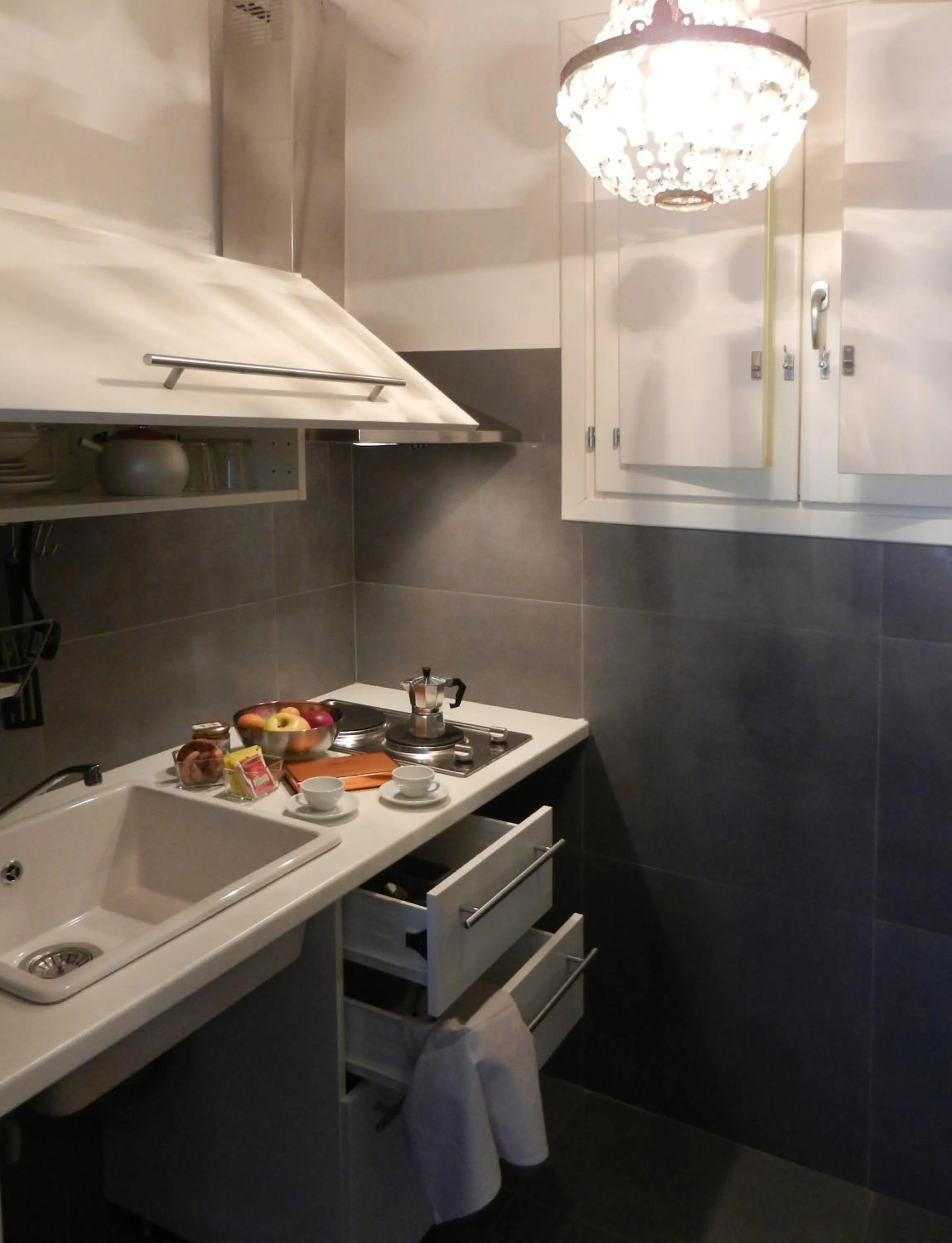 Kitchen or kitchenette in Il Fonticolo Room & Breakfast