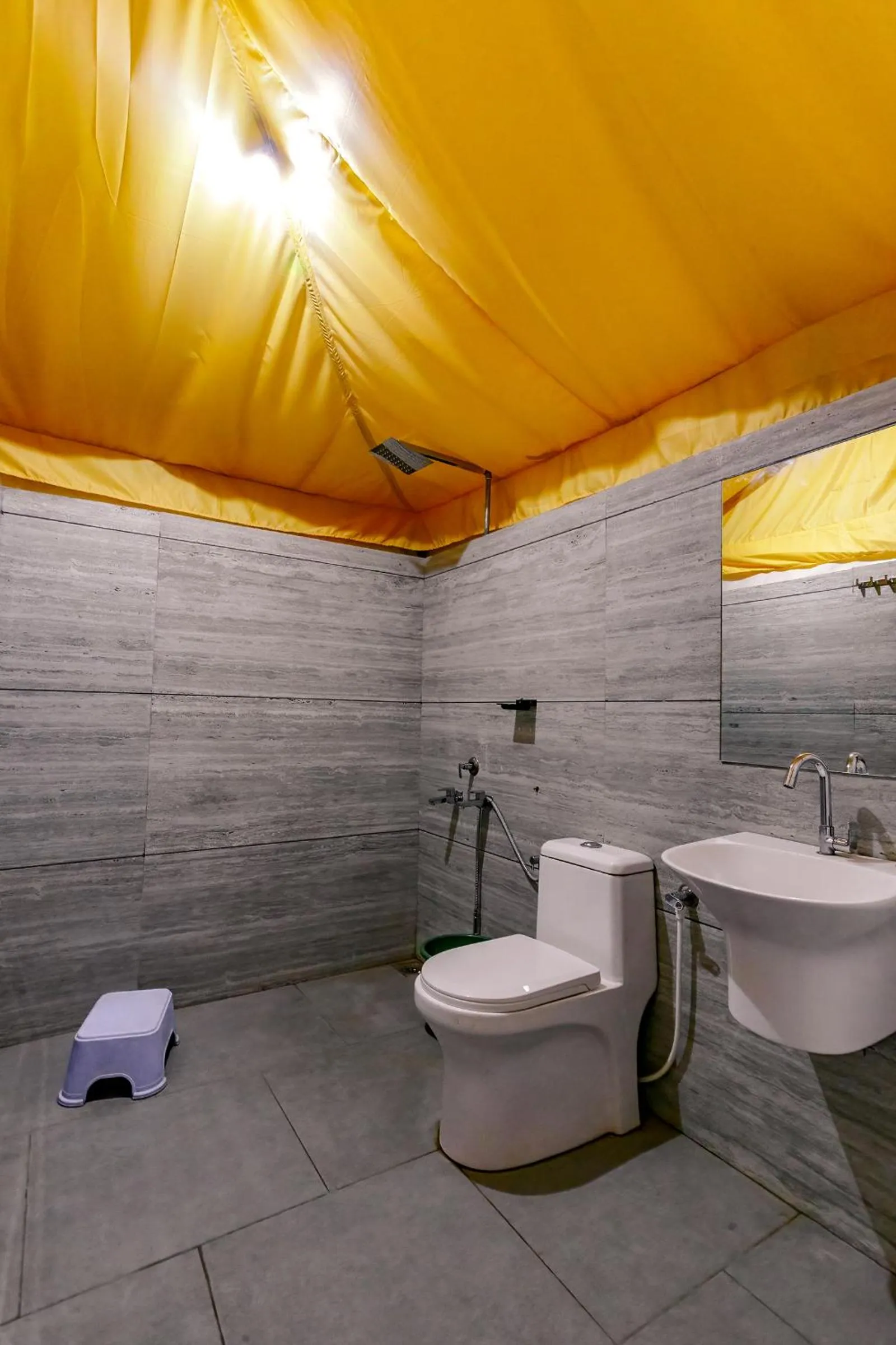 Shower in Amber Resort