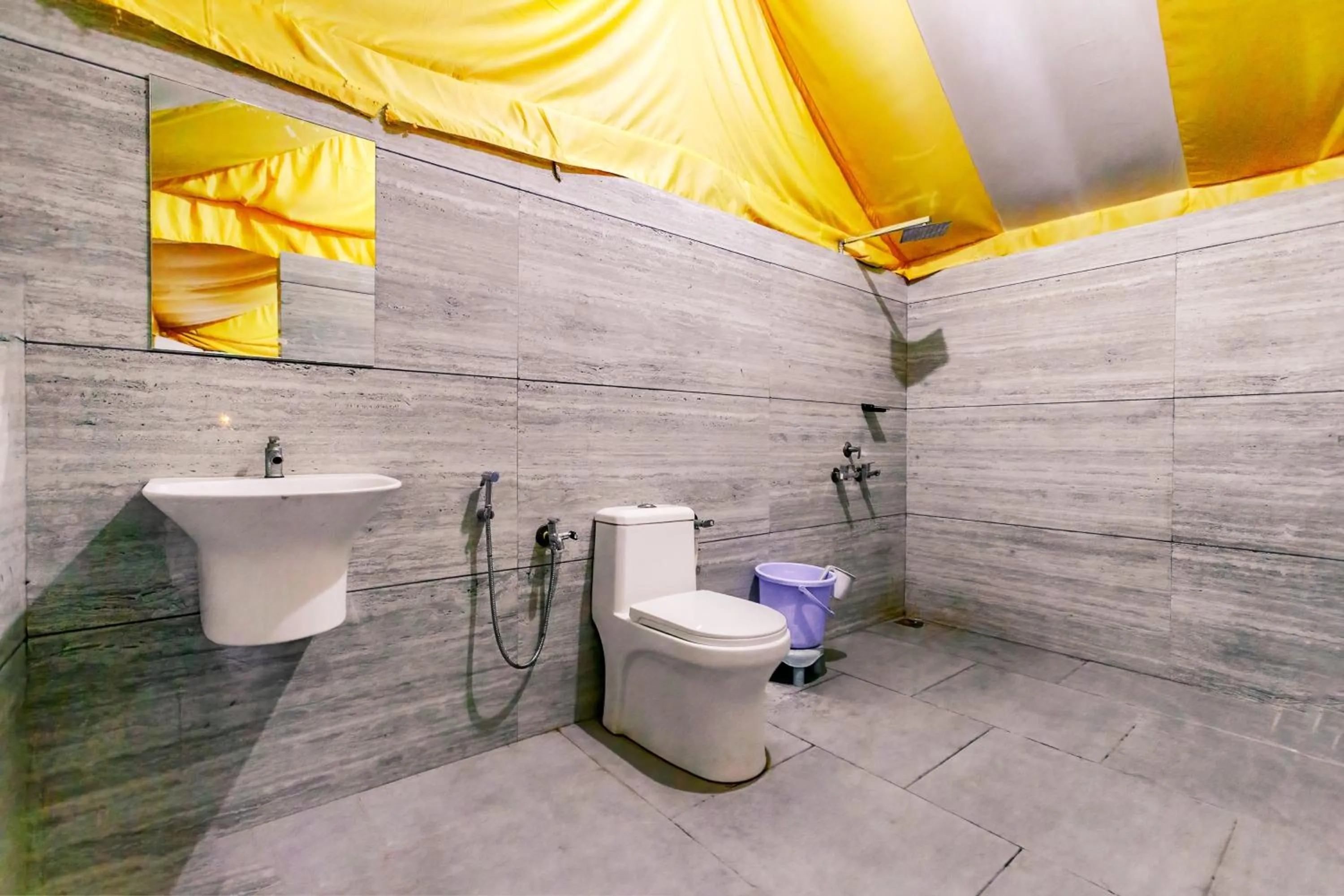 Shower in Amber Resort