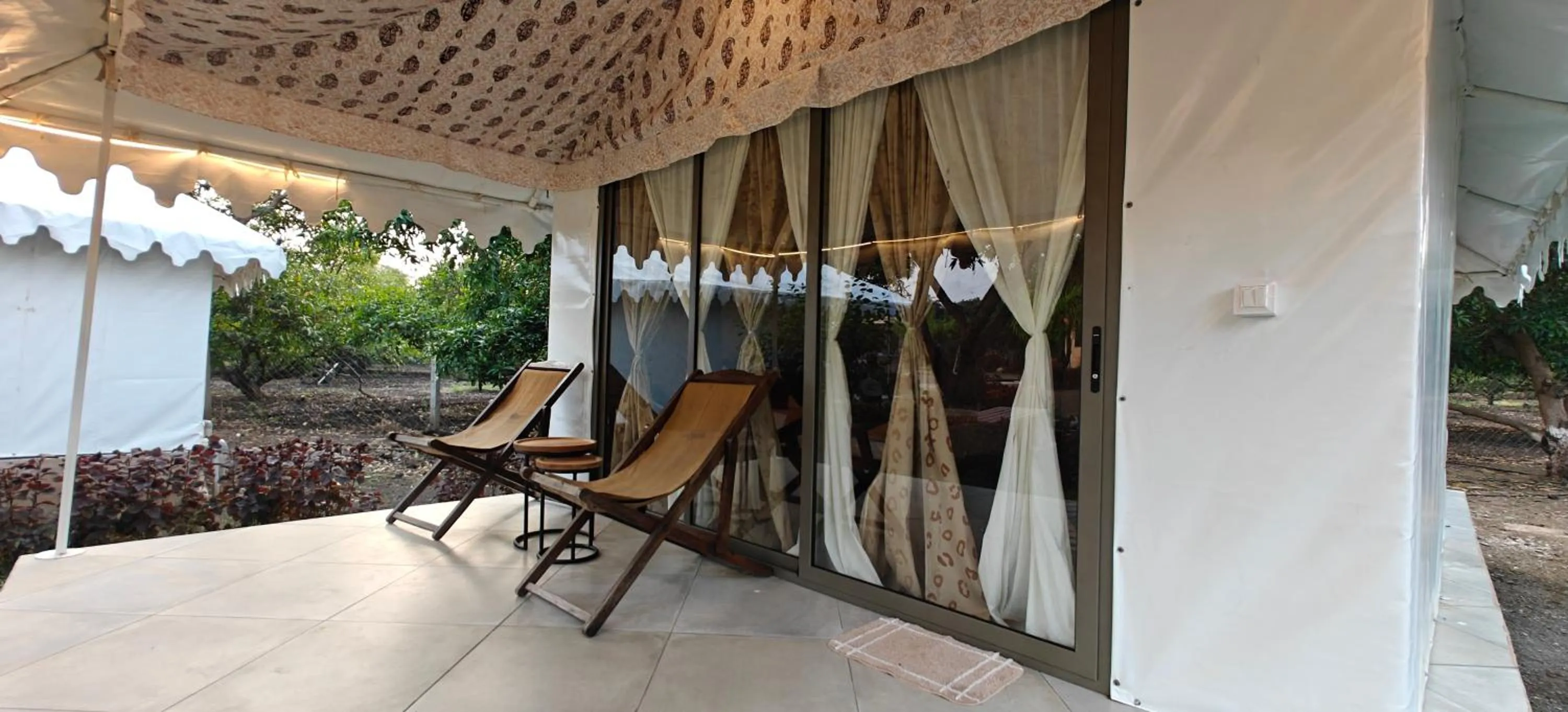 Seating area in Amber Resort