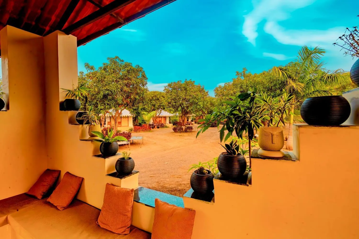 Lobby or reception in Amber Resort