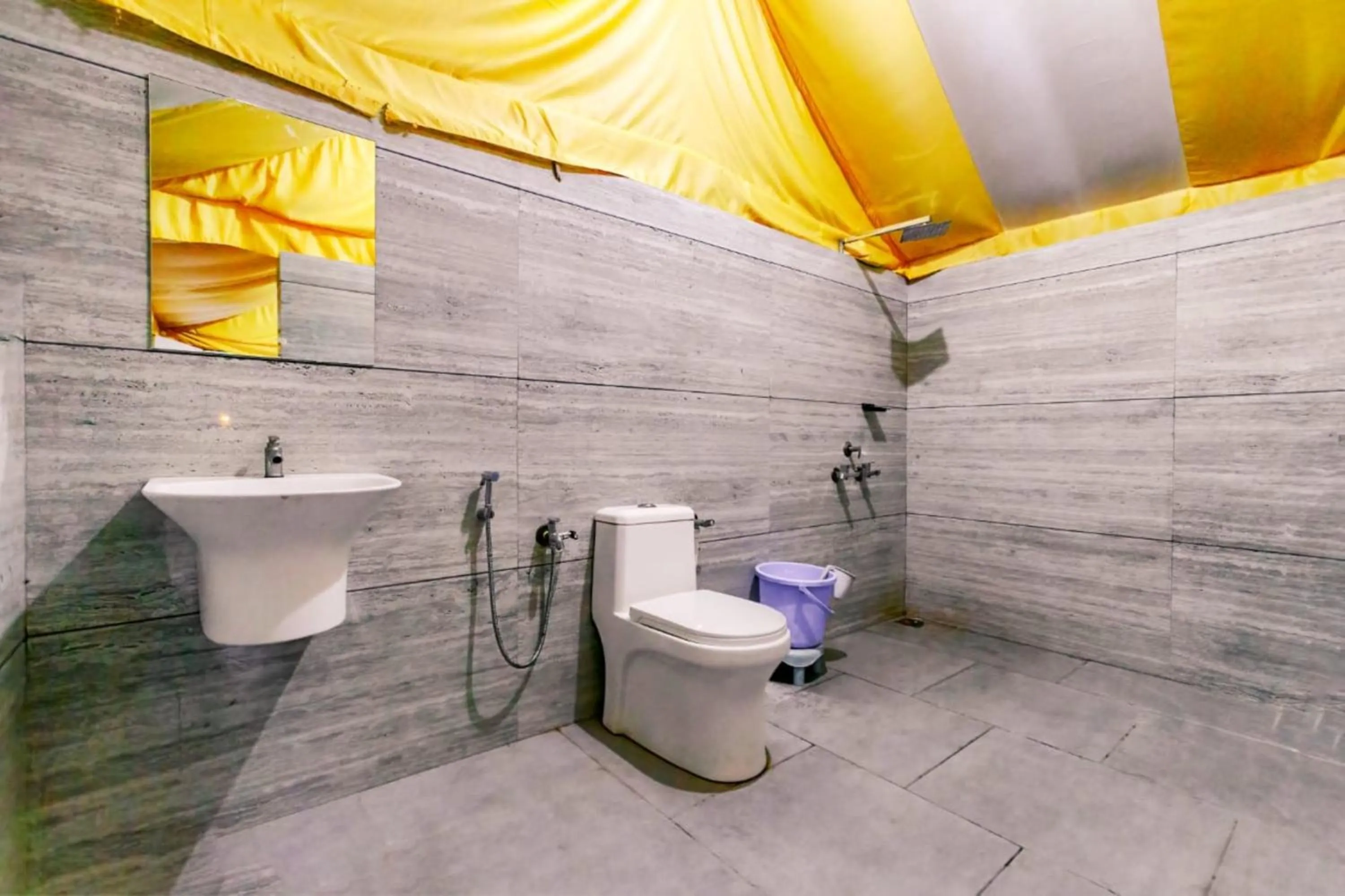 Shower in Amber Resort