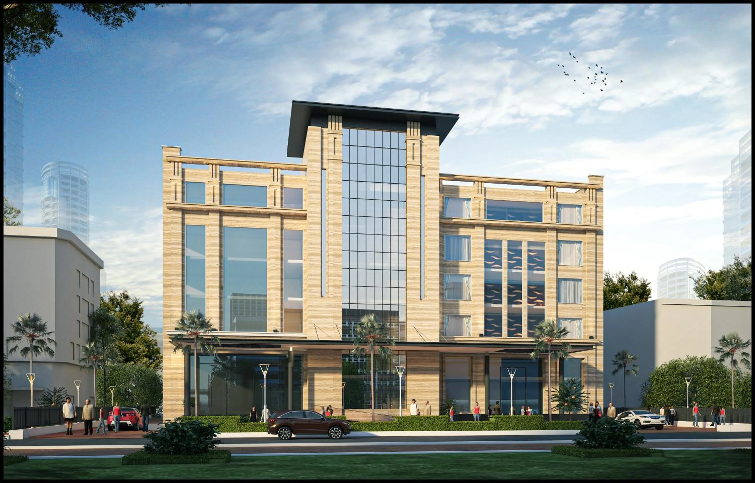 Property building in Hyatt Centric Rajpur Road Dehradun