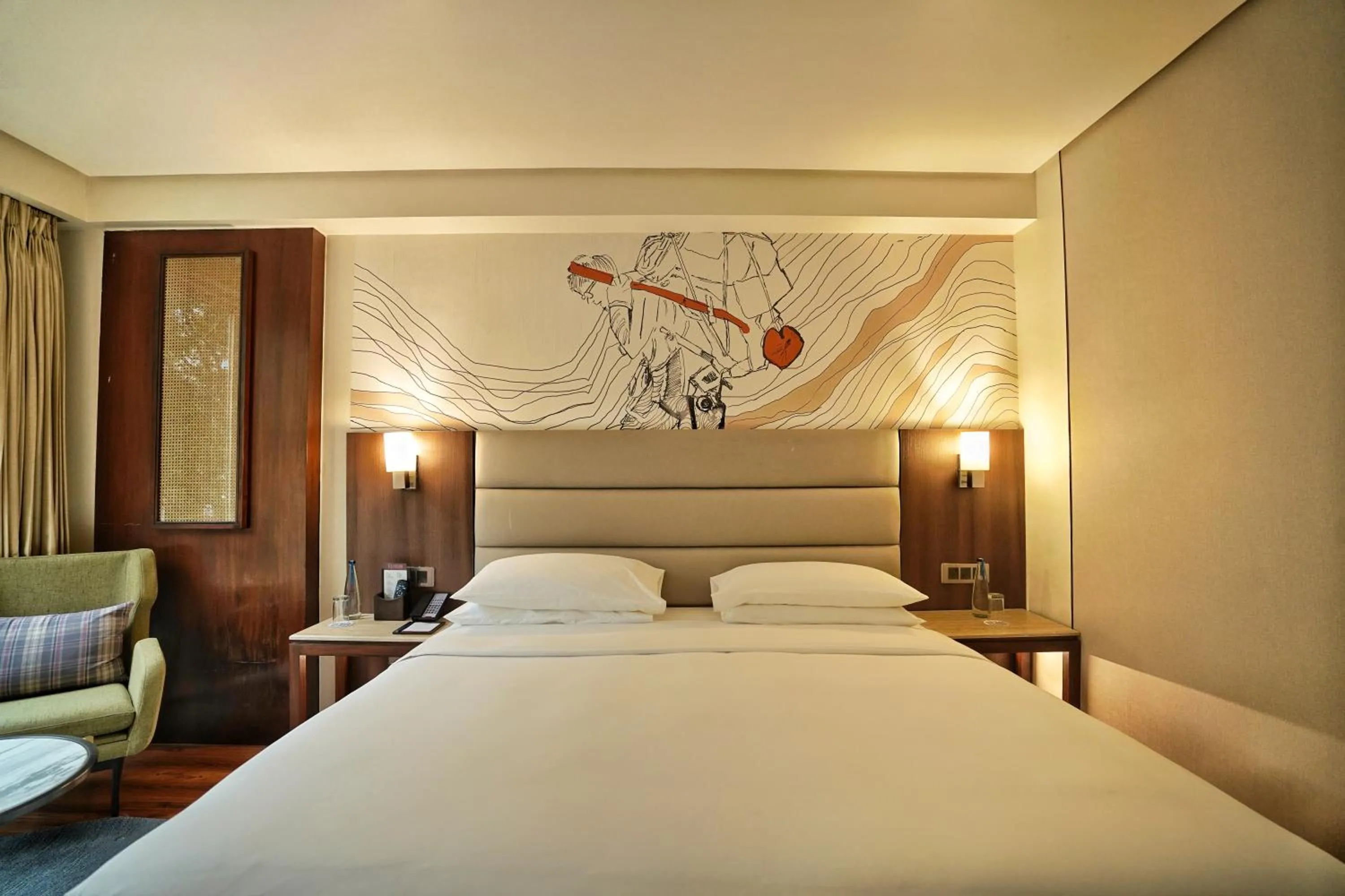 Bedroom, Bed in Hyatt Centric Rajpur Road Dehradun
