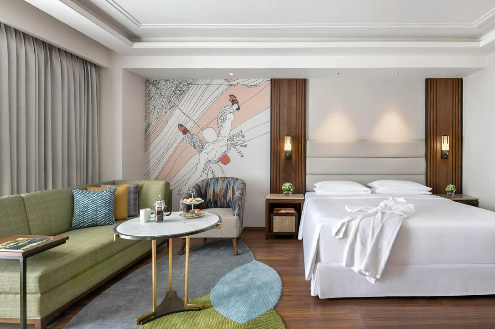 Bedroom, Bed in Hyatt Centric Rajpur Road Dehradun