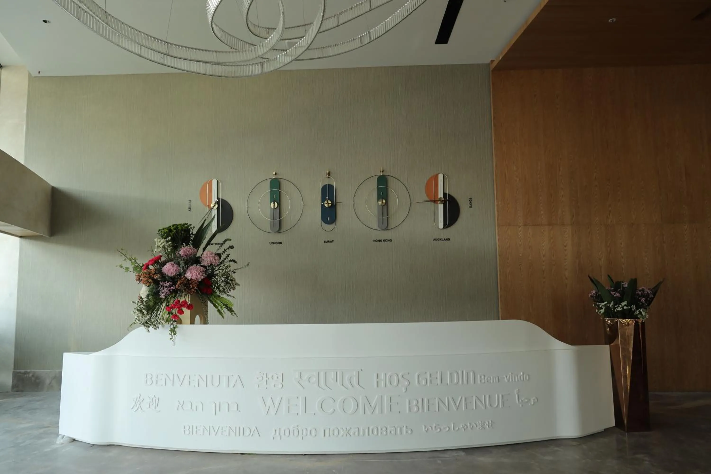 Lobby or reception, Bed in Regenta - The World Surat