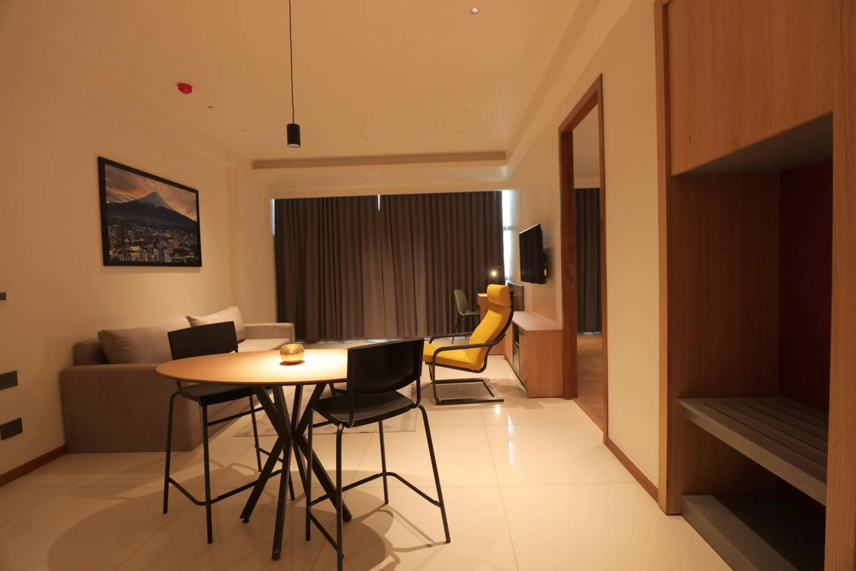 Living room in Regenta - The World Surat