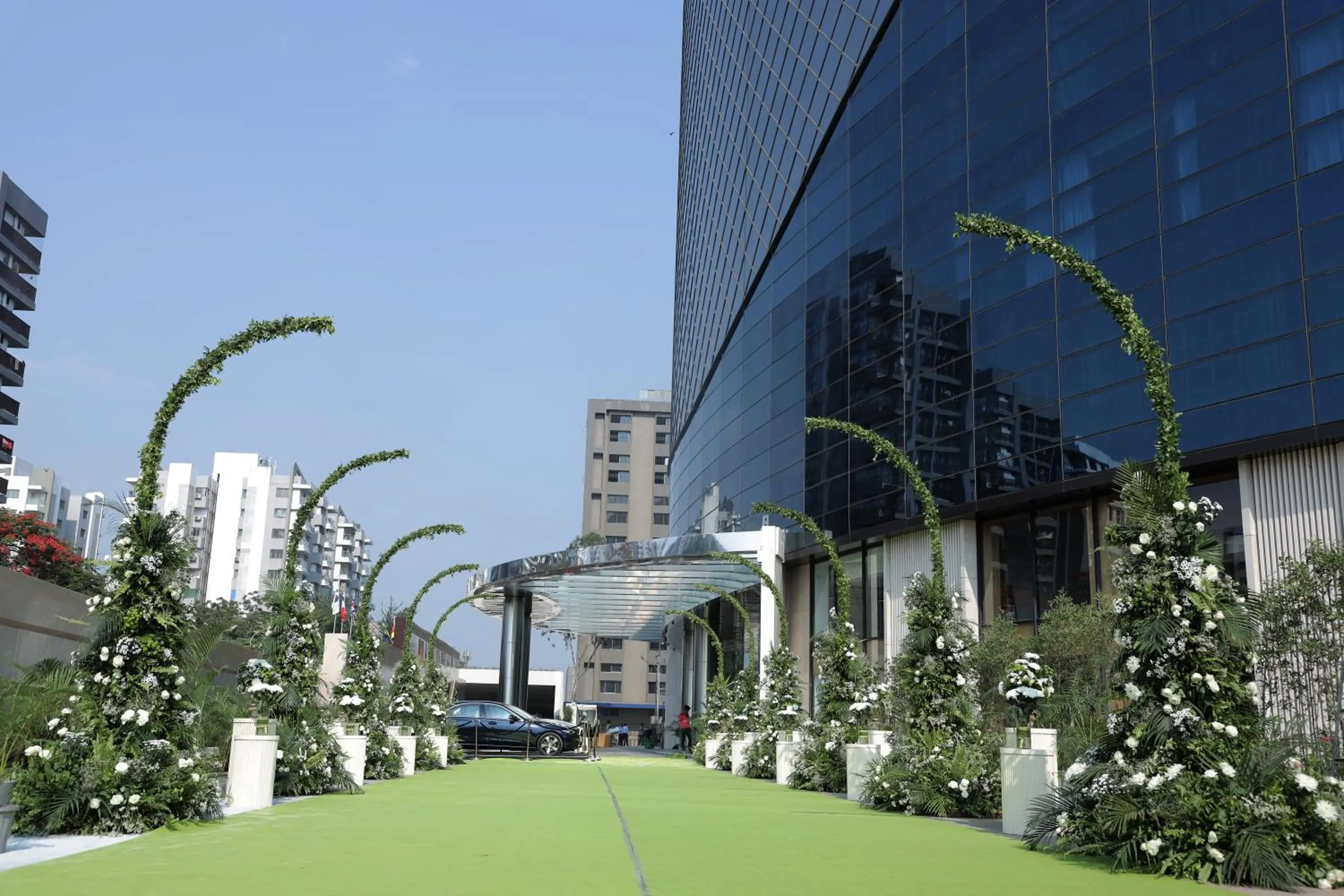 Facade/entrance in Regenta - The World Surat