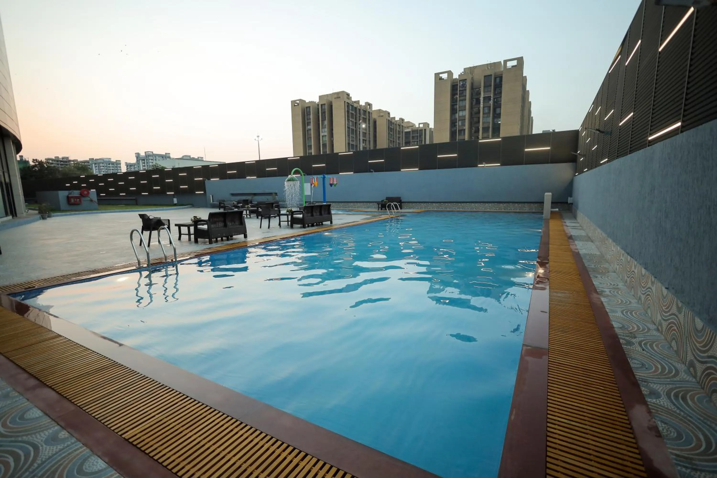 Swimming pool in Regenta - The World Surat