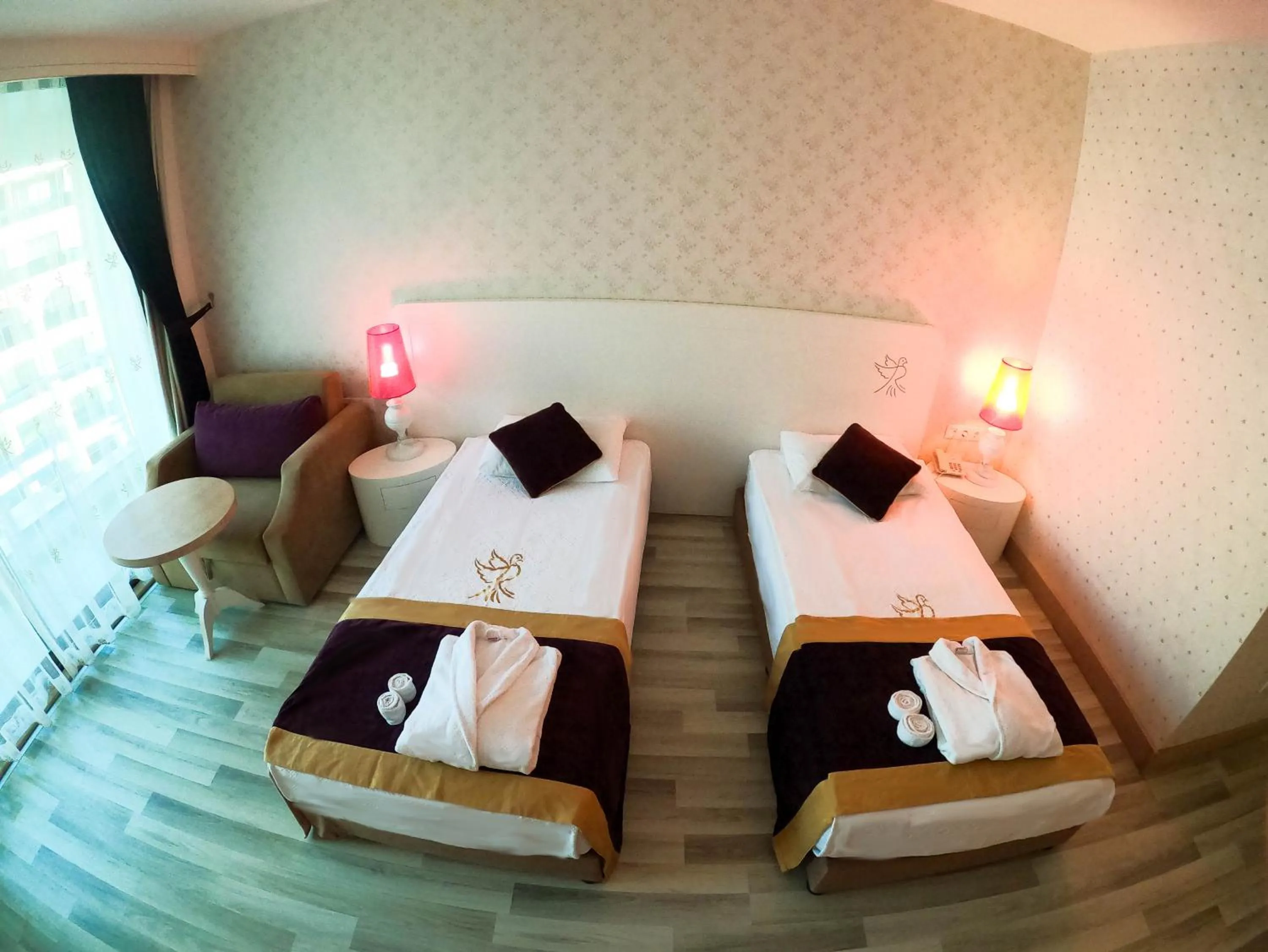 Bed in Raymar Resort & Aqua Ultra All Inclusive