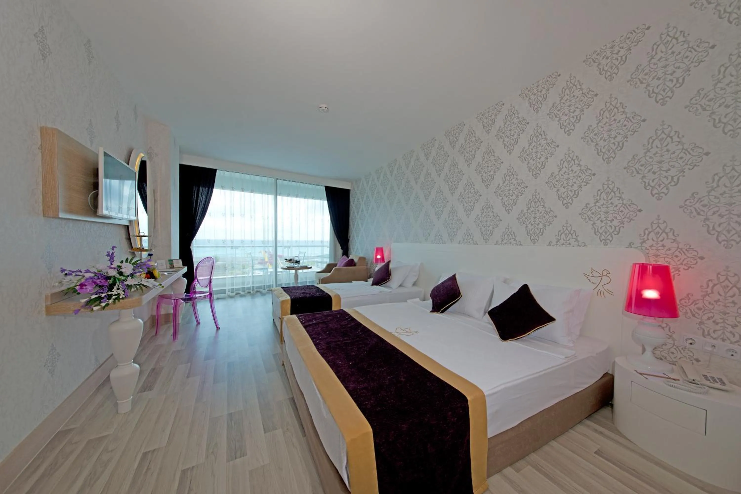 Bed in Raymar Resort & Aqua Ultra All Inclusive