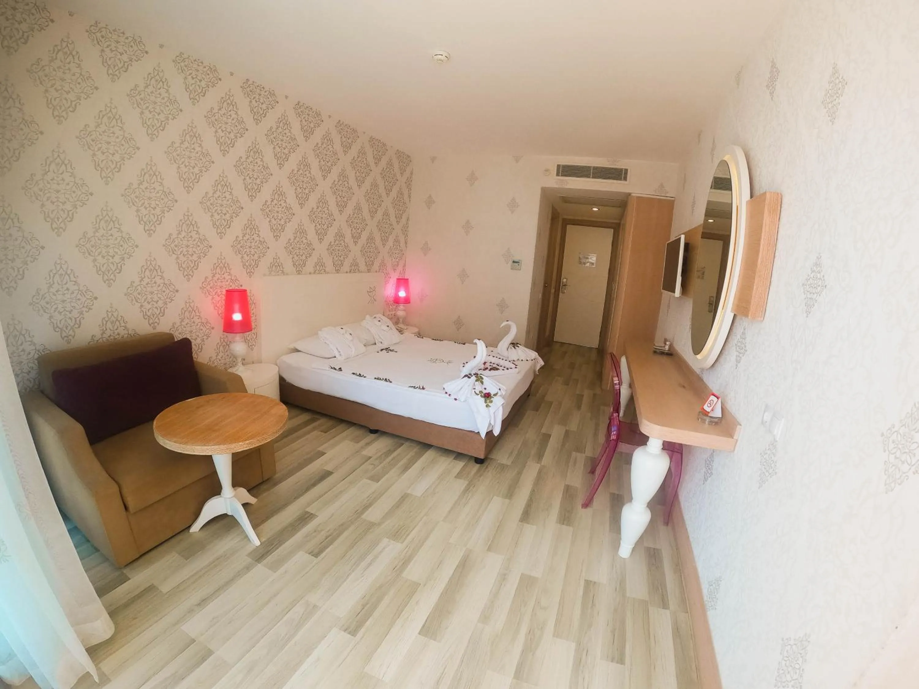 Bed in Raymar Resort & Aqua Ultra All Inclusive