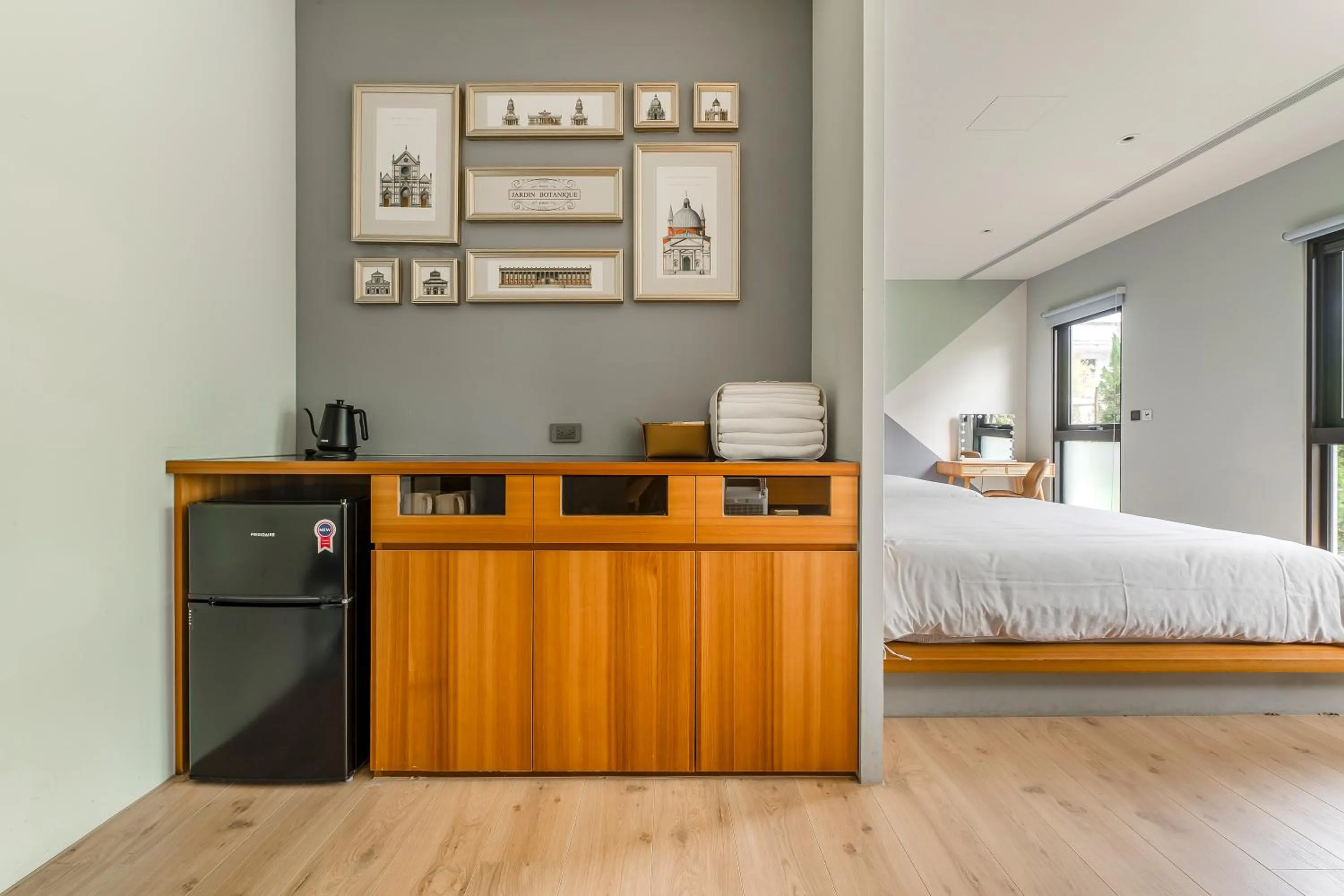 Photo of the whole room, Bed in Ning Xia Time