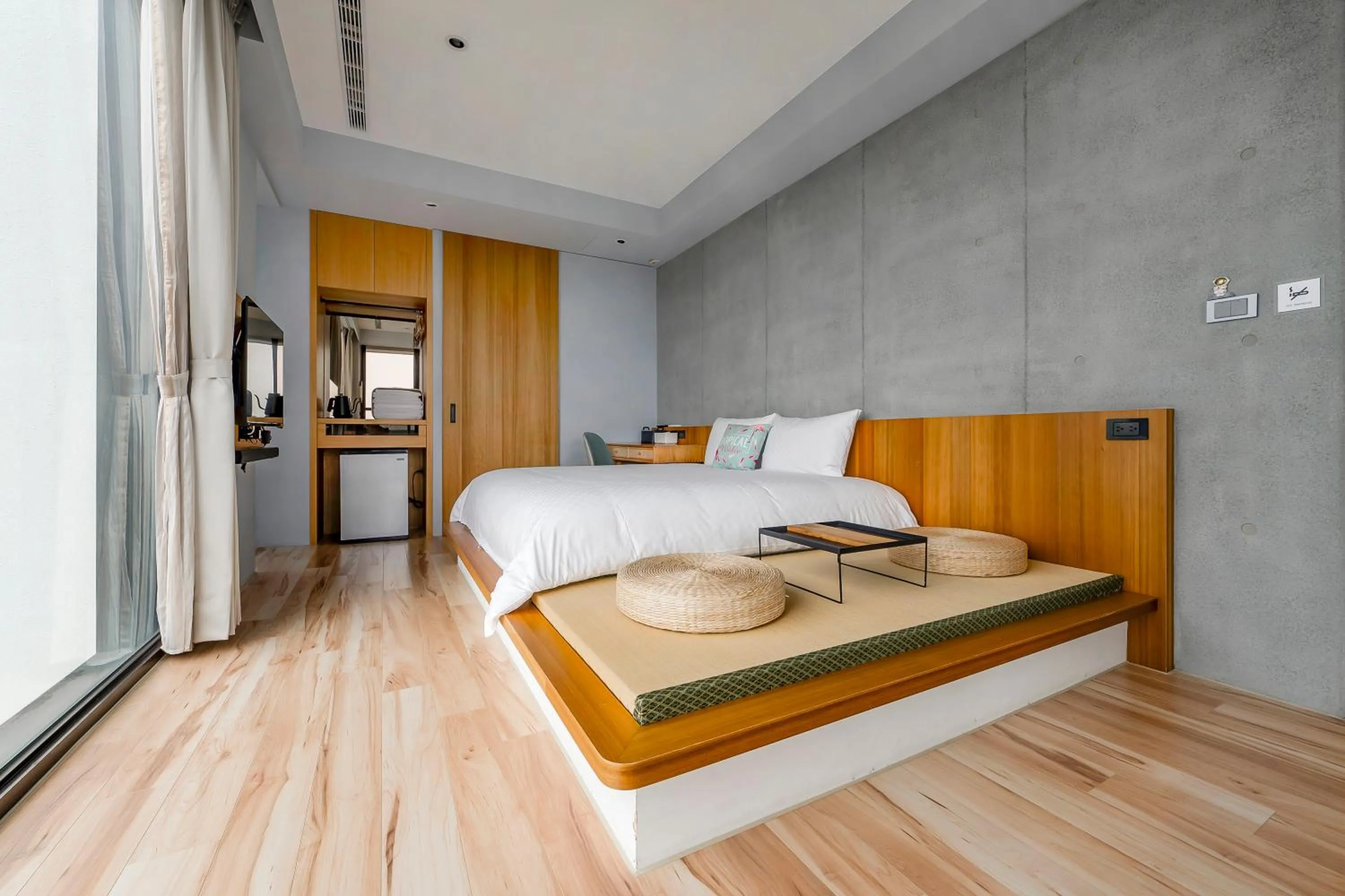 Photo of the whole room, Bed in Ning Xia Time